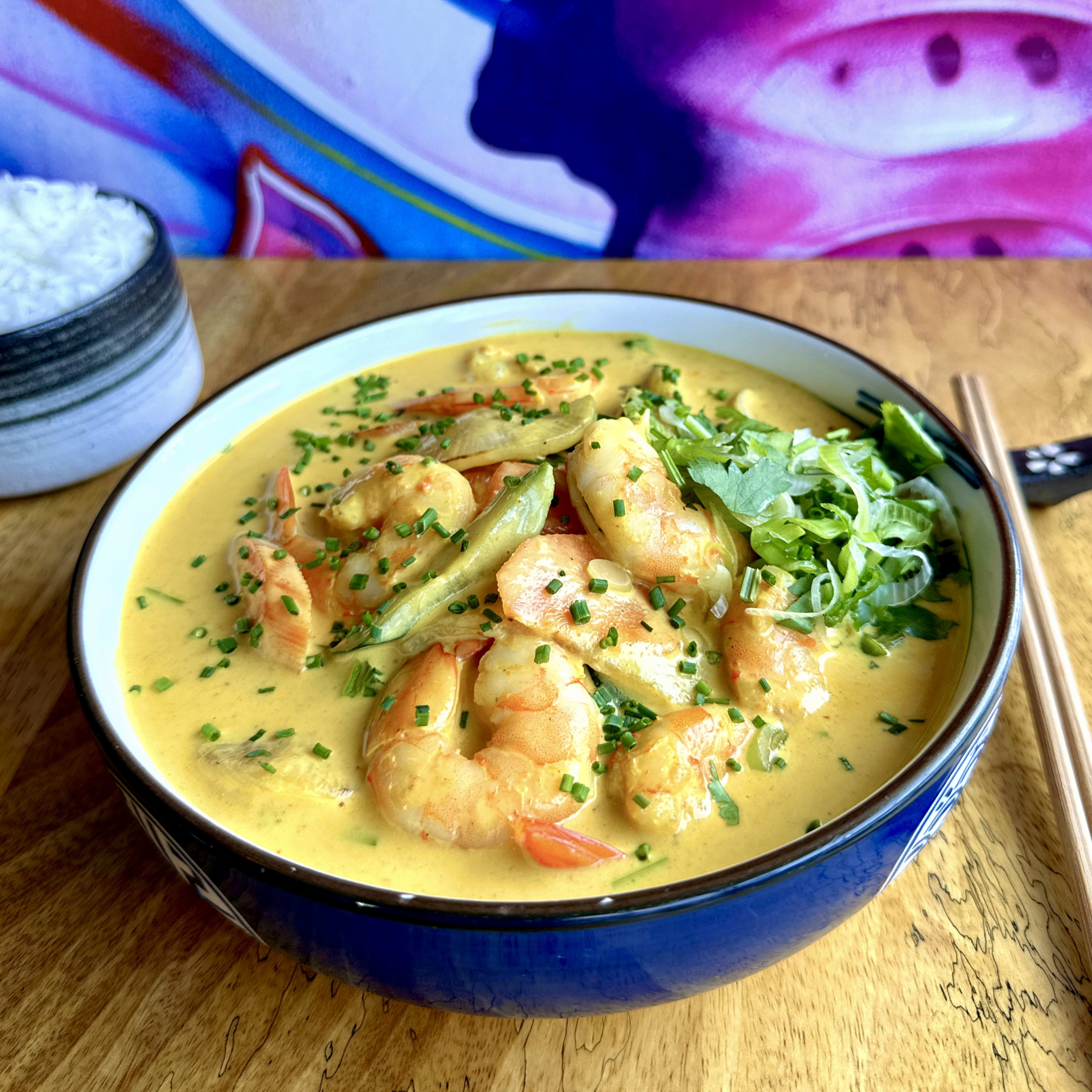 Curry Thai Langostinos