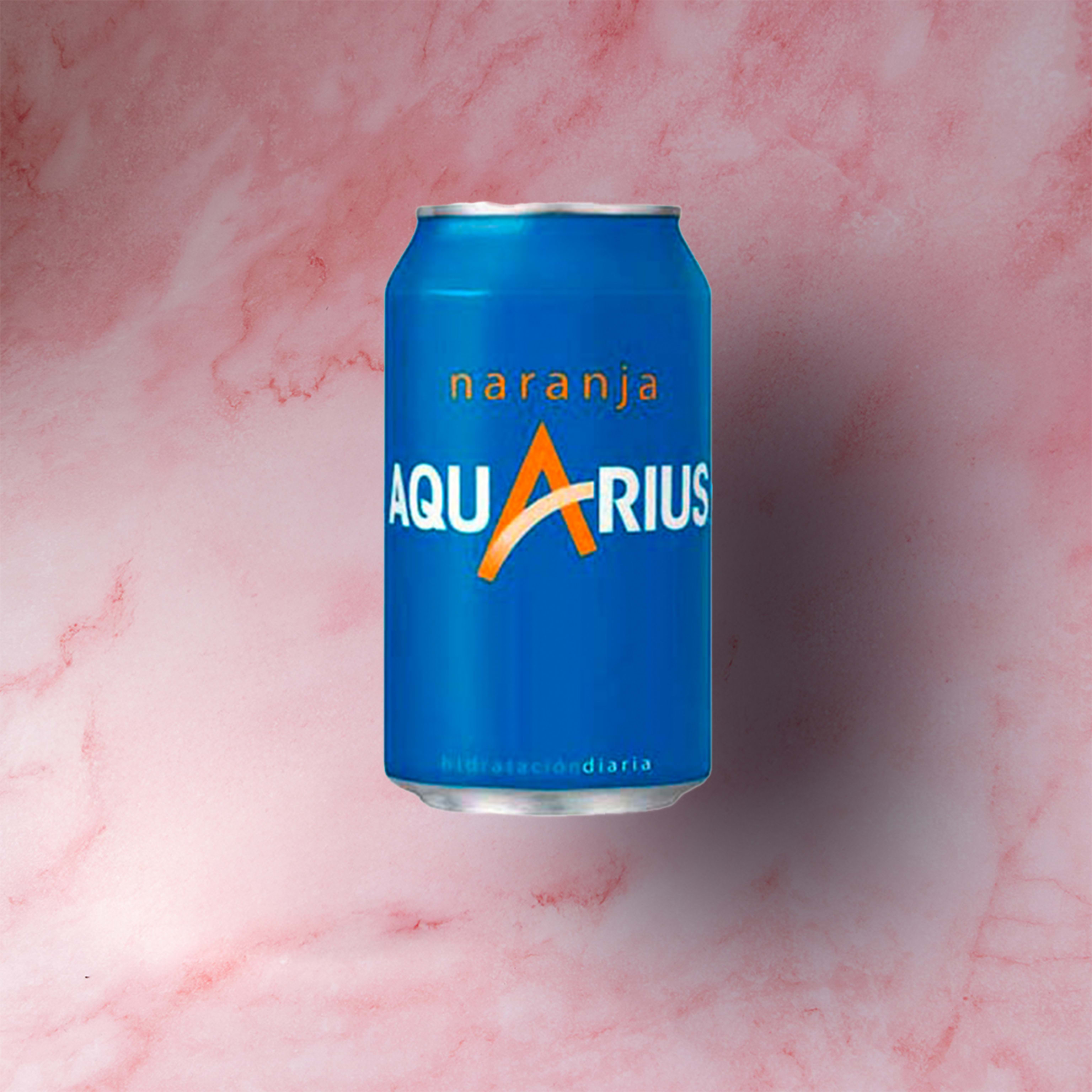 Aquarius Naranja Lata