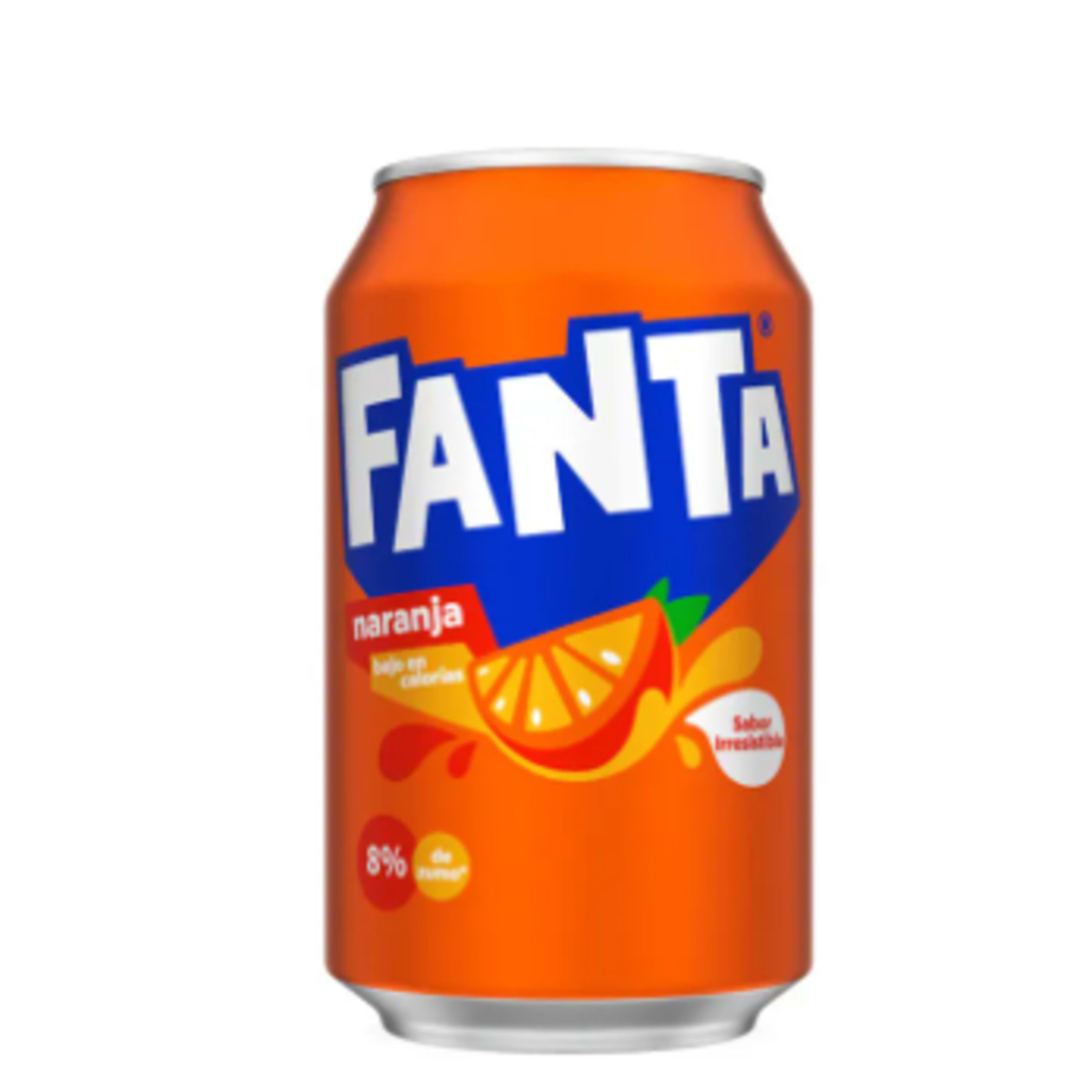 Fanta Naranja lata 330ml.