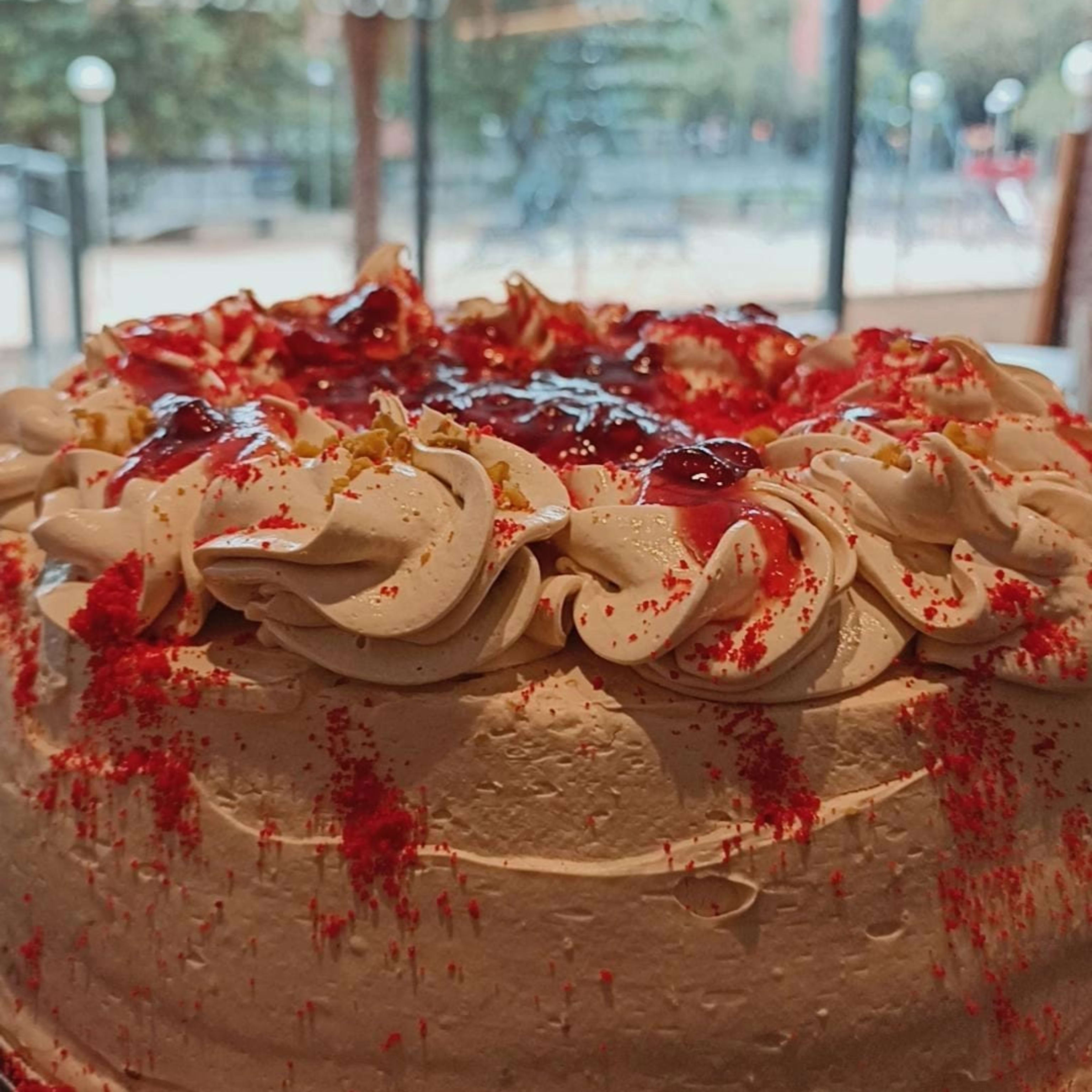 Red velvet Pistacho