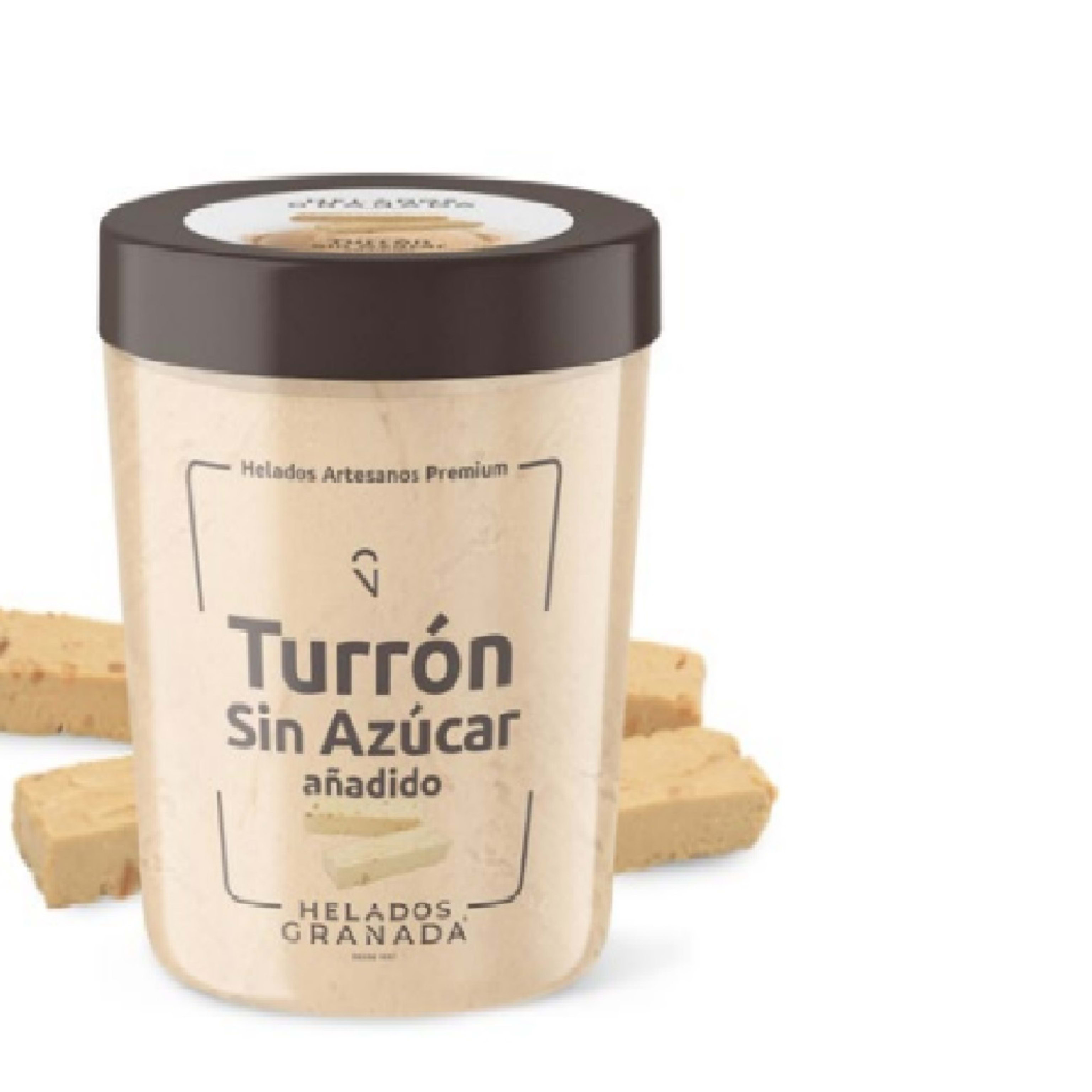 HELADO TURRON SIN AZUCAR