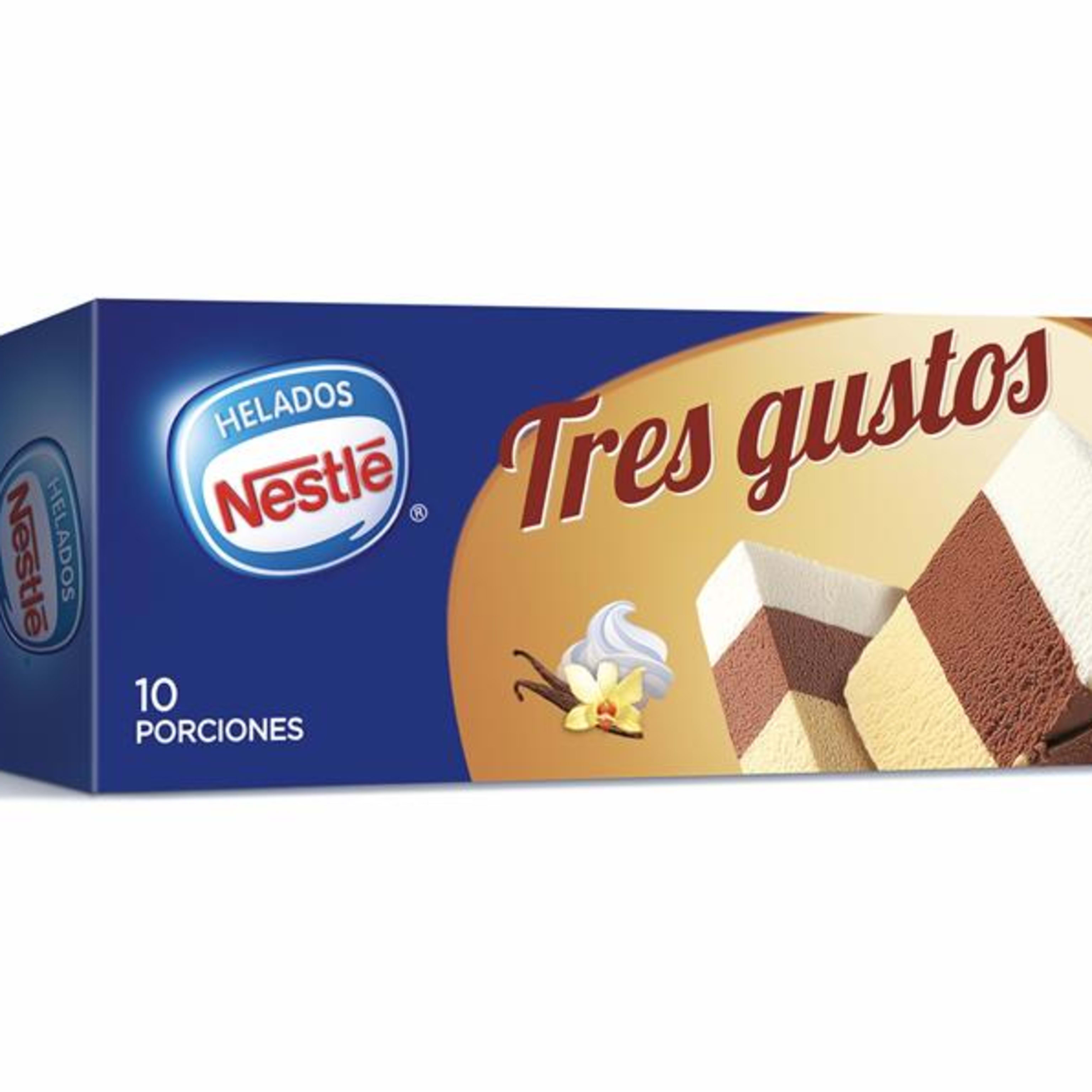 Barra de helado 1l tres sabores