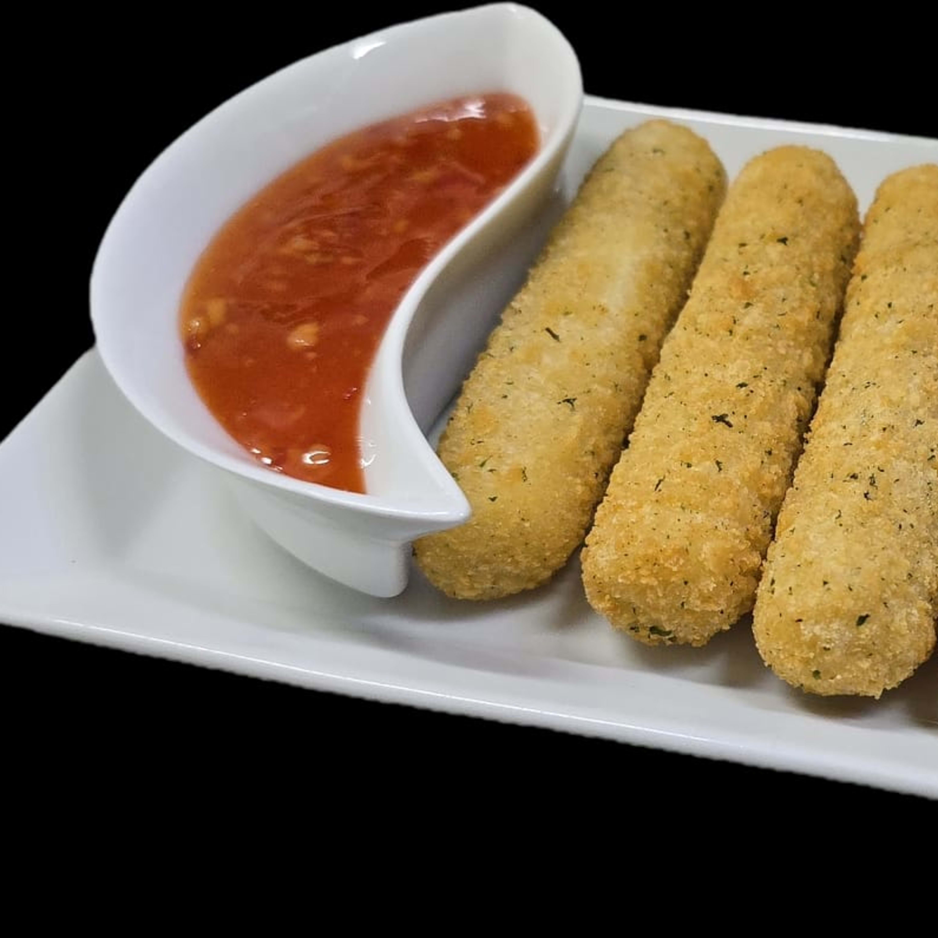 Deditos de mozzarella