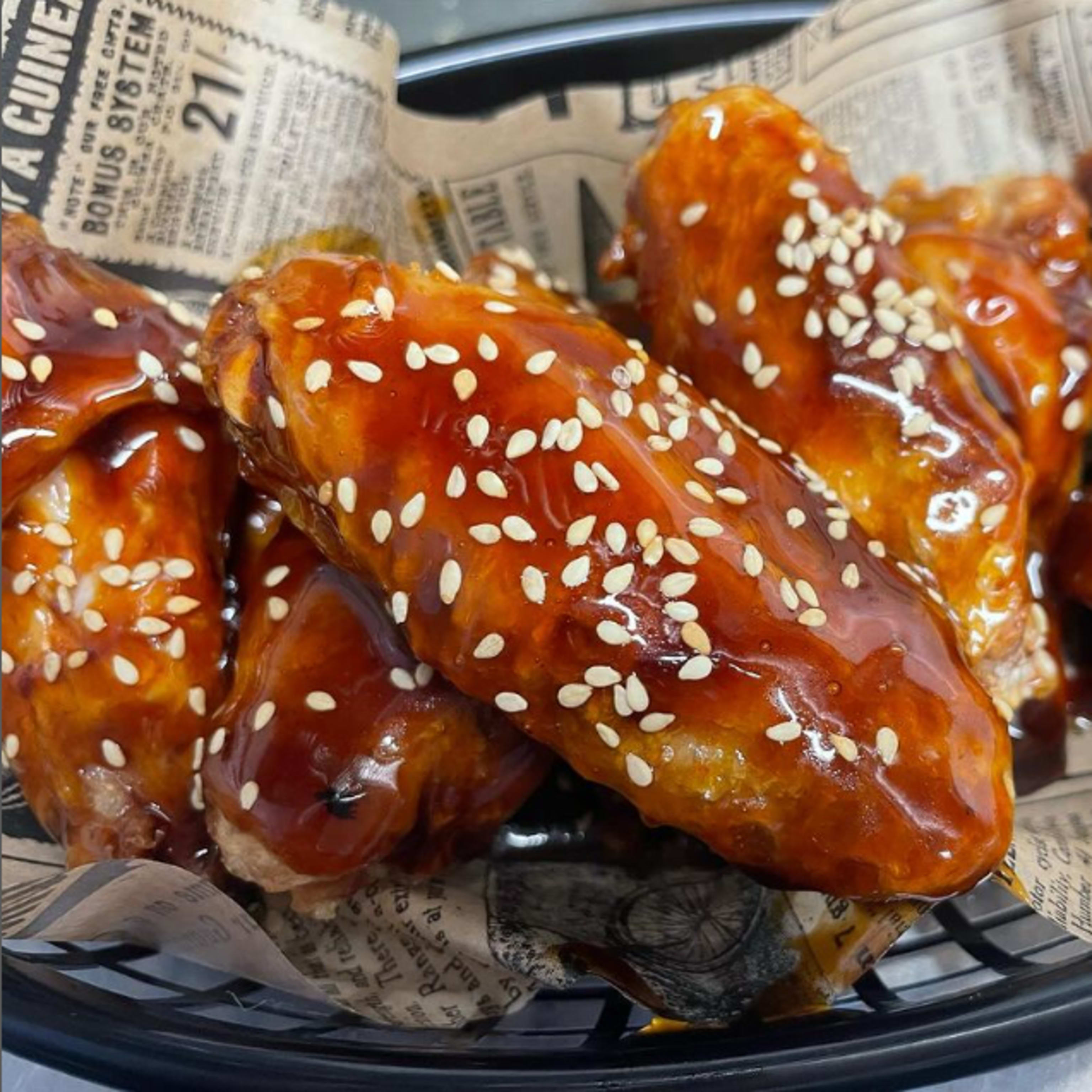 Alitas teriyaki 8ud
