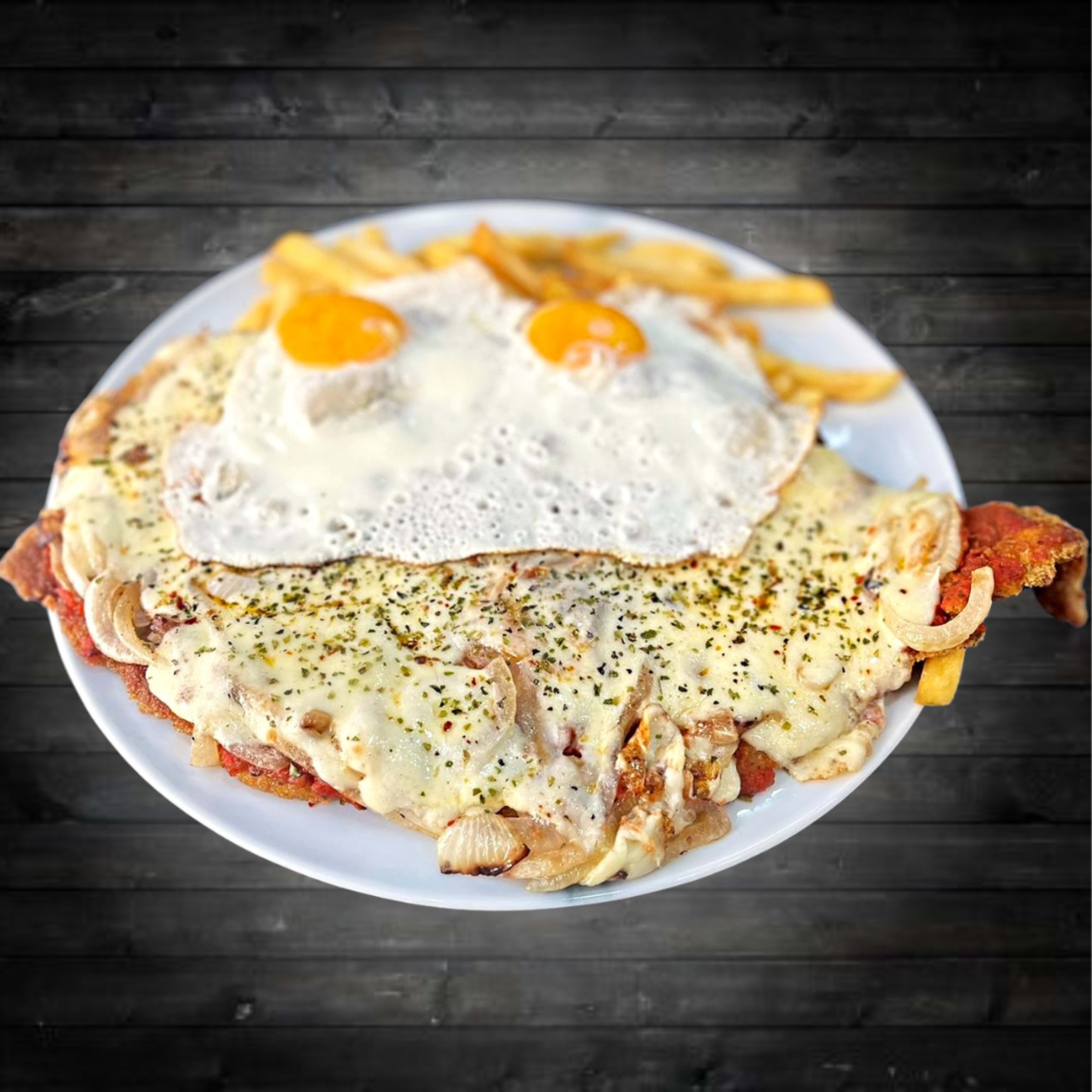 Milanesa Fugazzeta