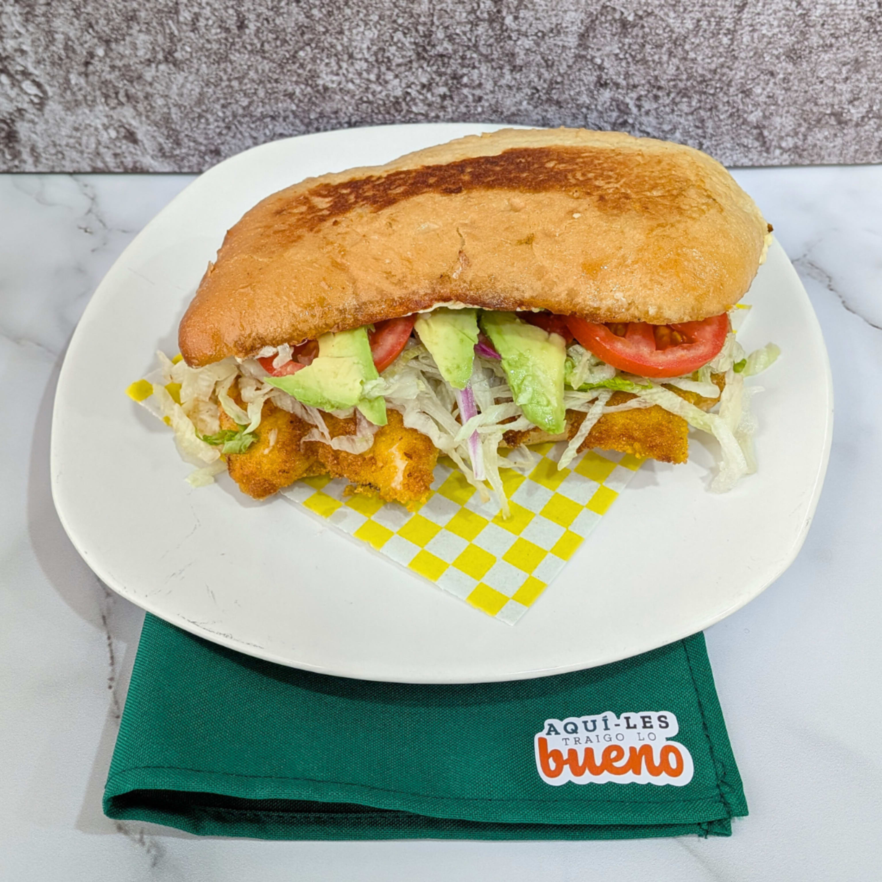 Chapata pollo empanizado