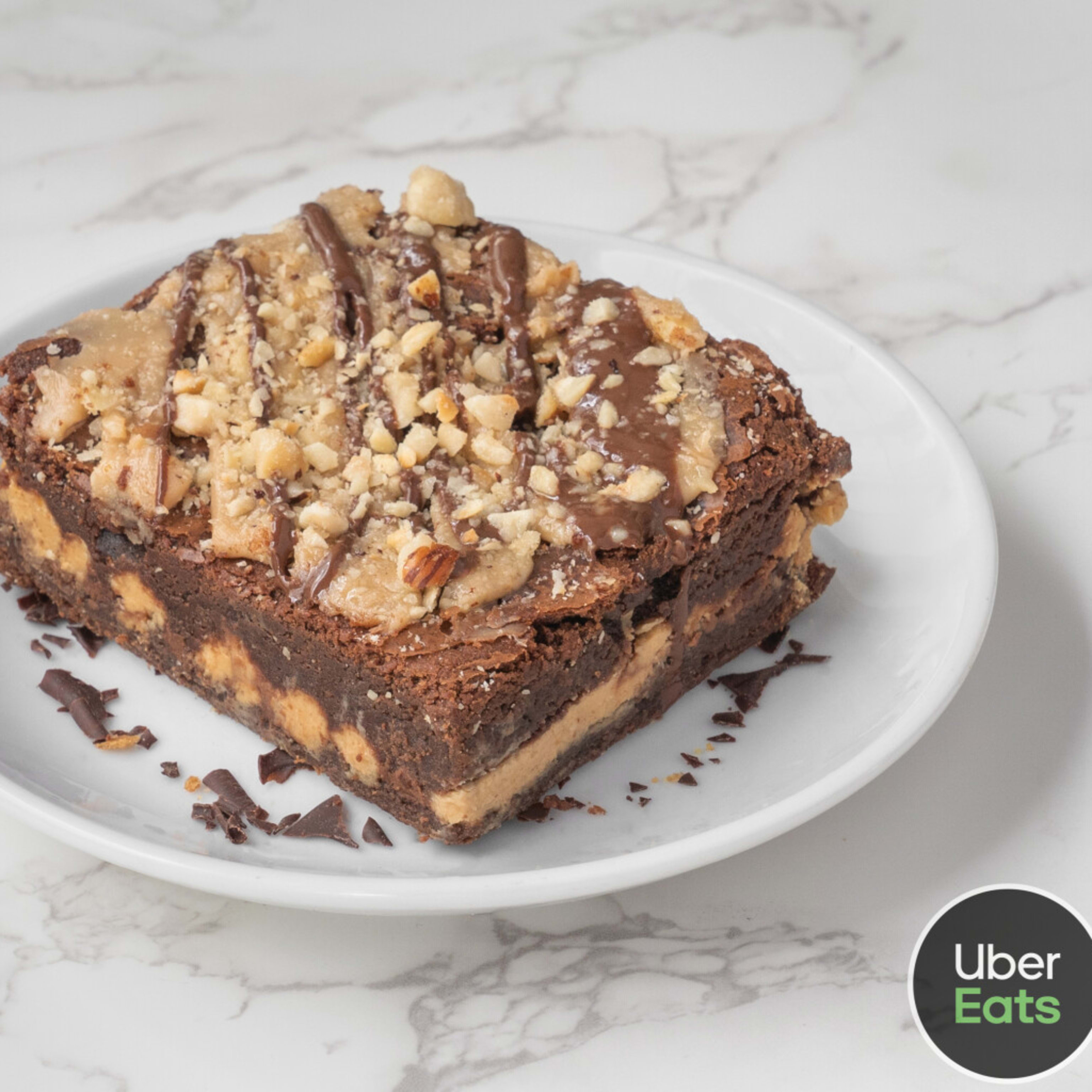 BROWNIE KINDER Y NUTELLA