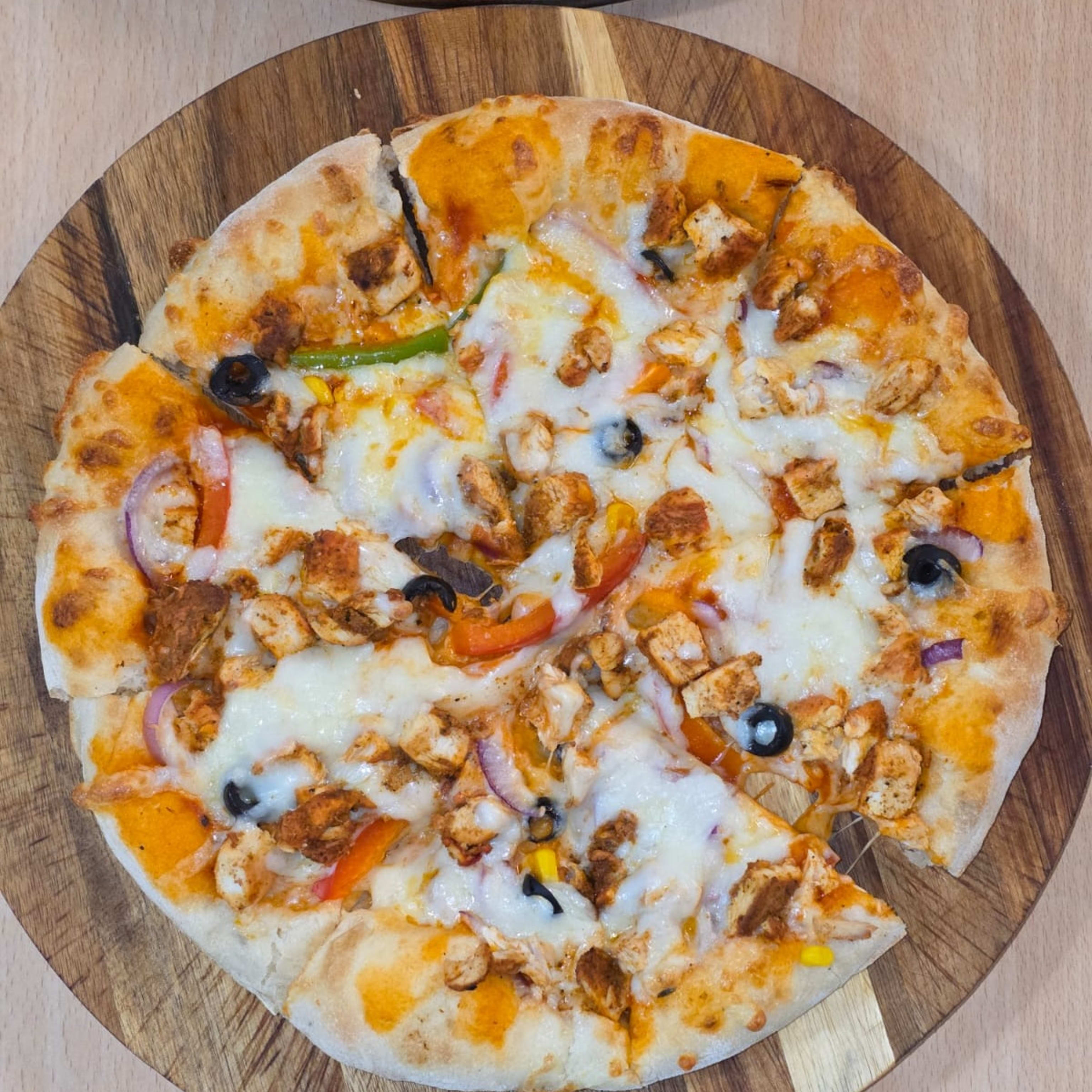 55-Pizza Kebab Pollo