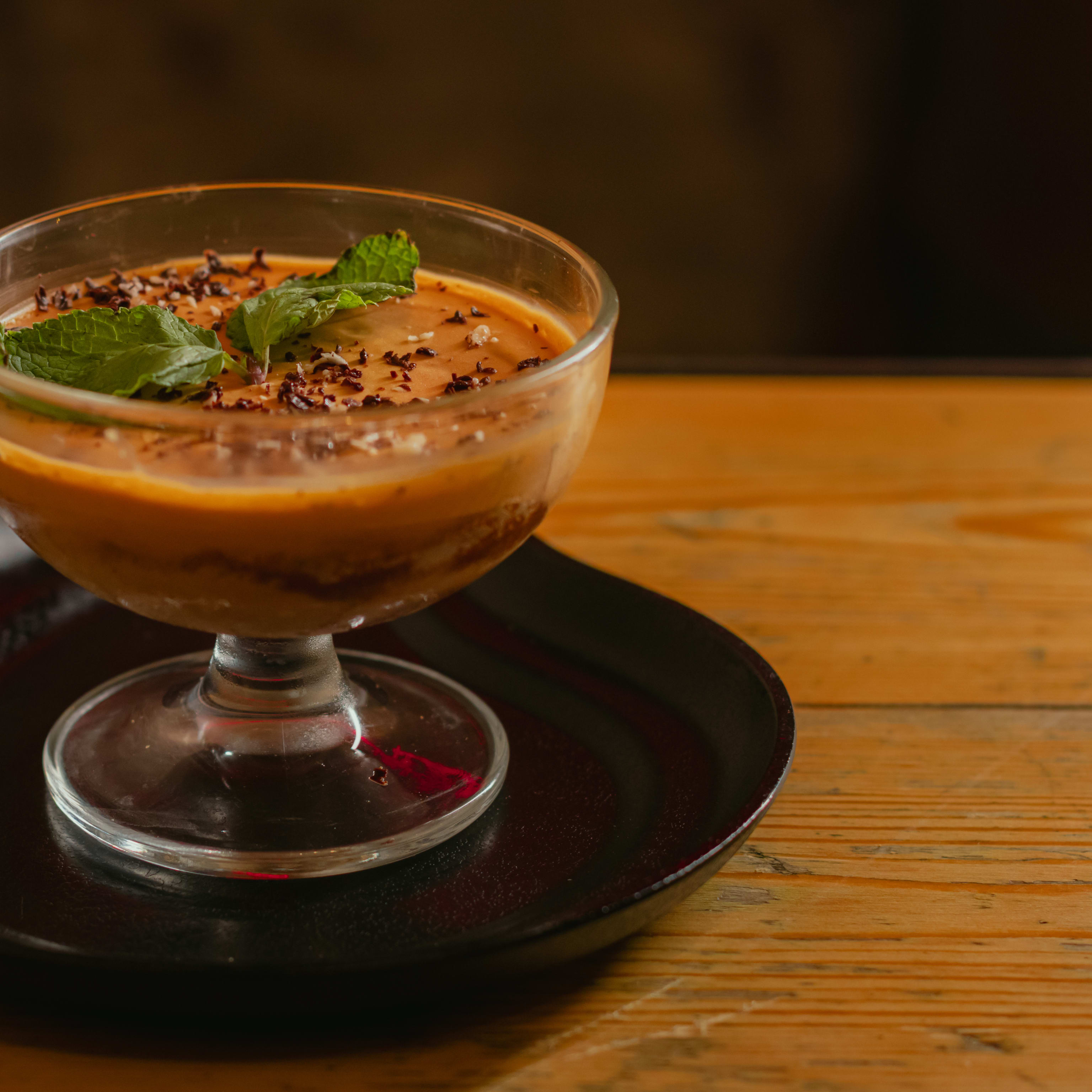 Crumble de Dulce de Leche y Menta