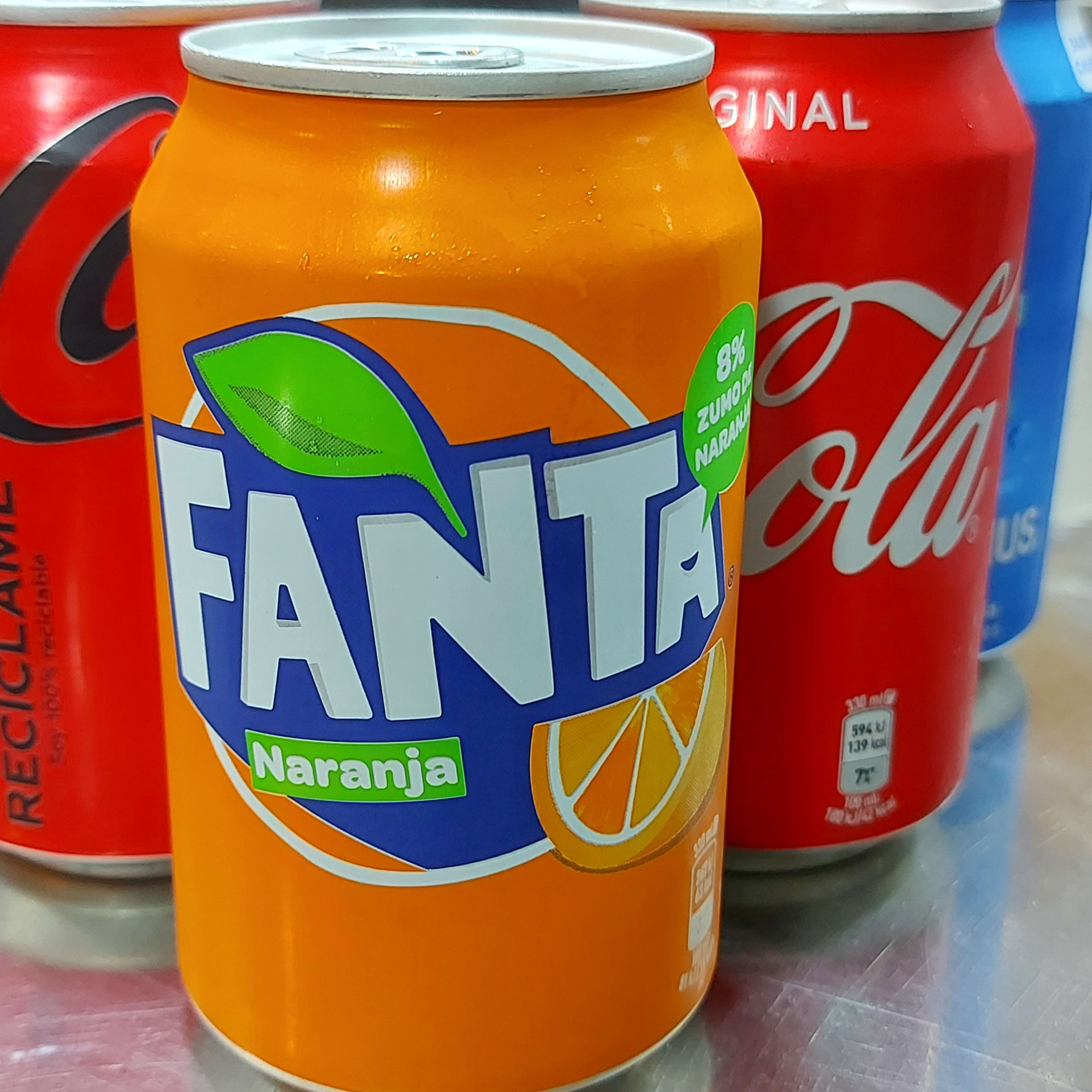 Fanta de naranja