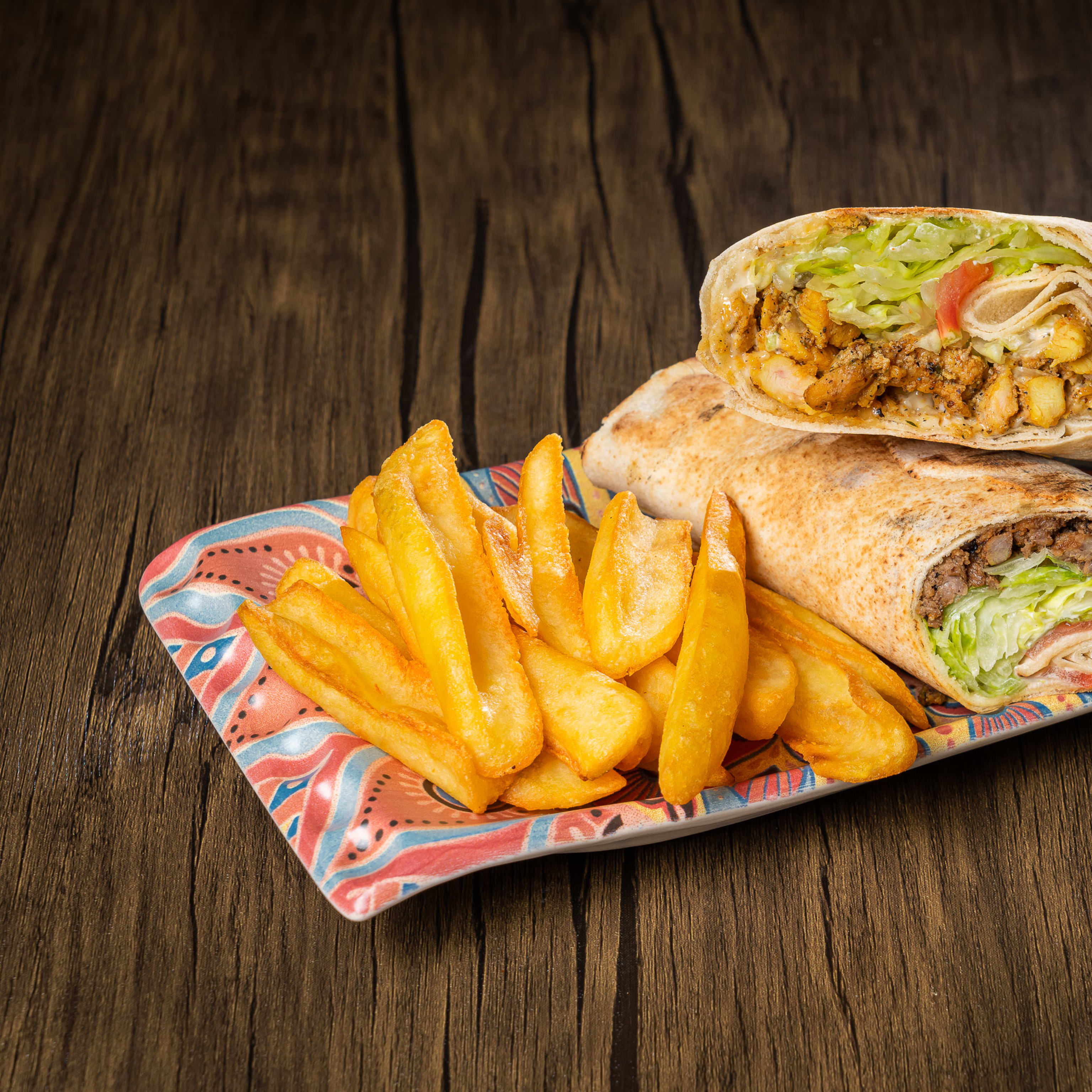 Shawarma Mixto Sandwich