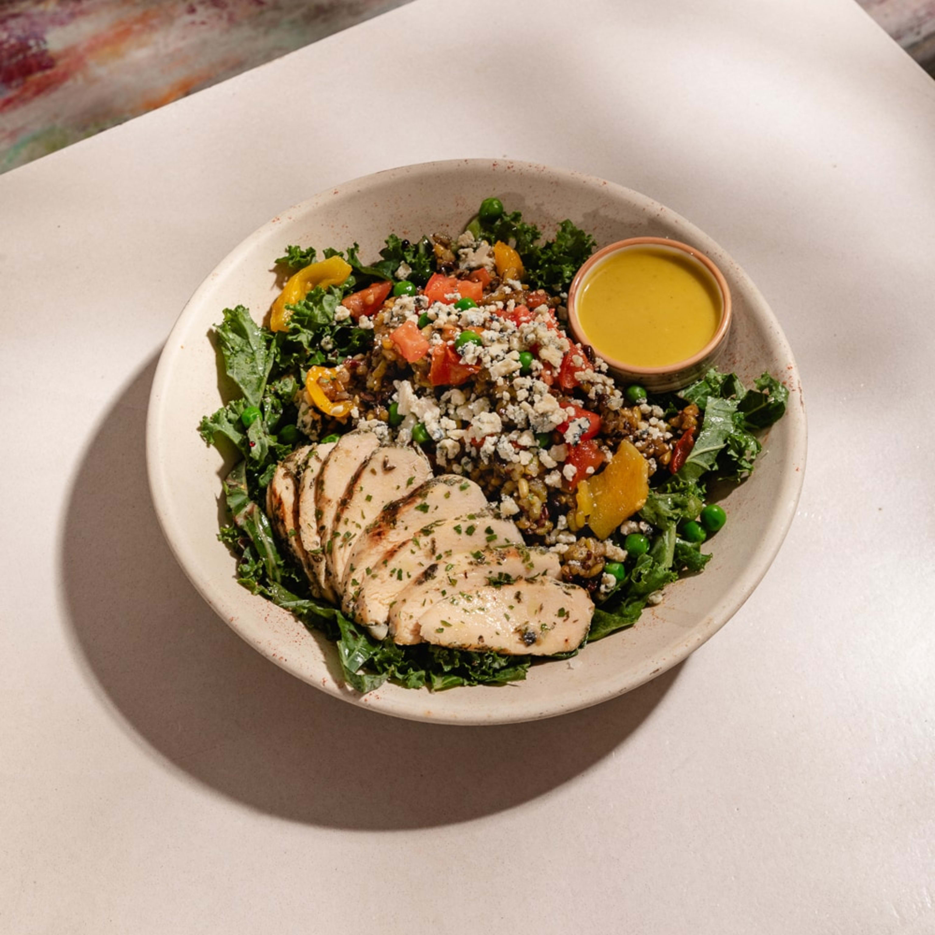 Ensalada Warm Chicken