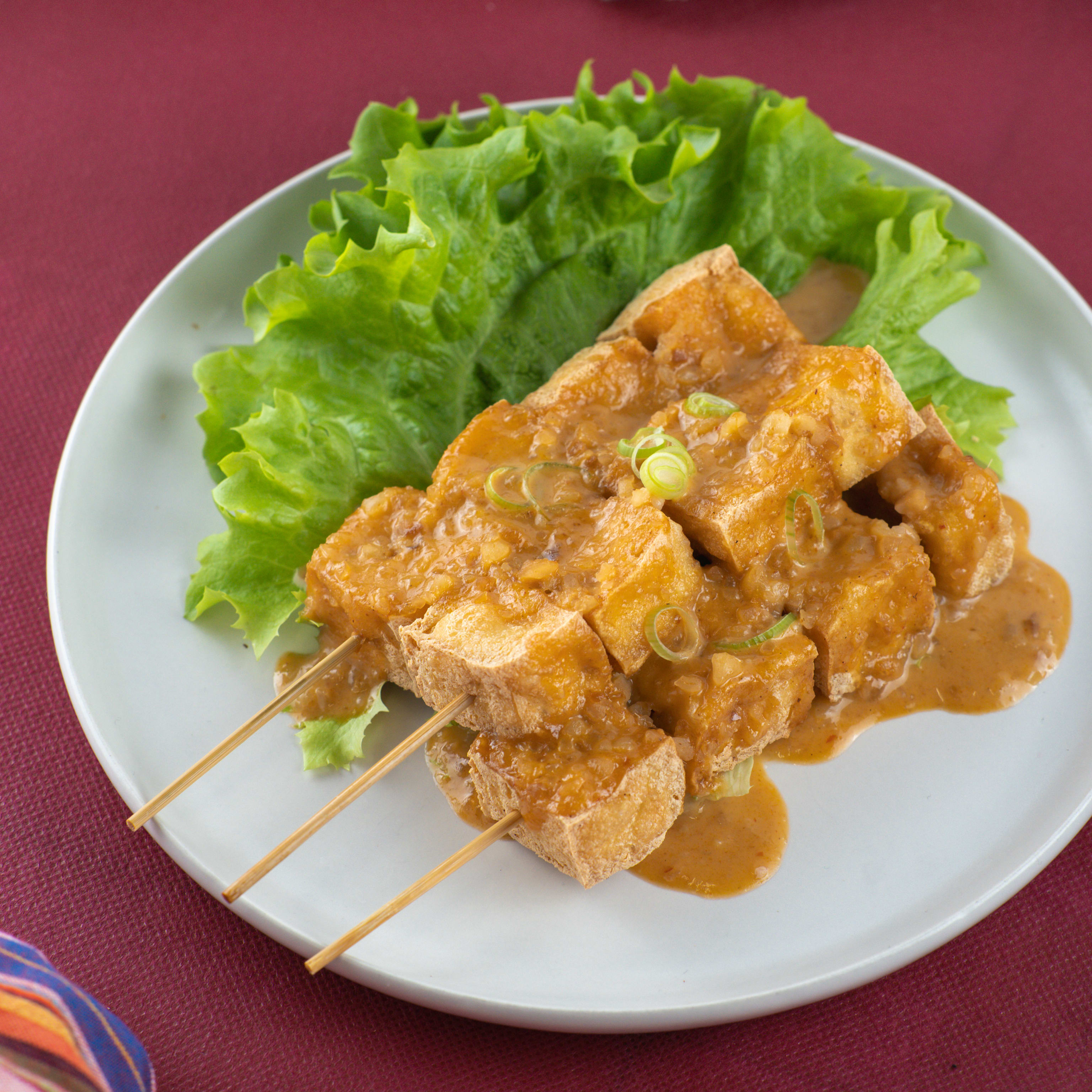 Satay Brocheta de Tofu (3 Uds.)