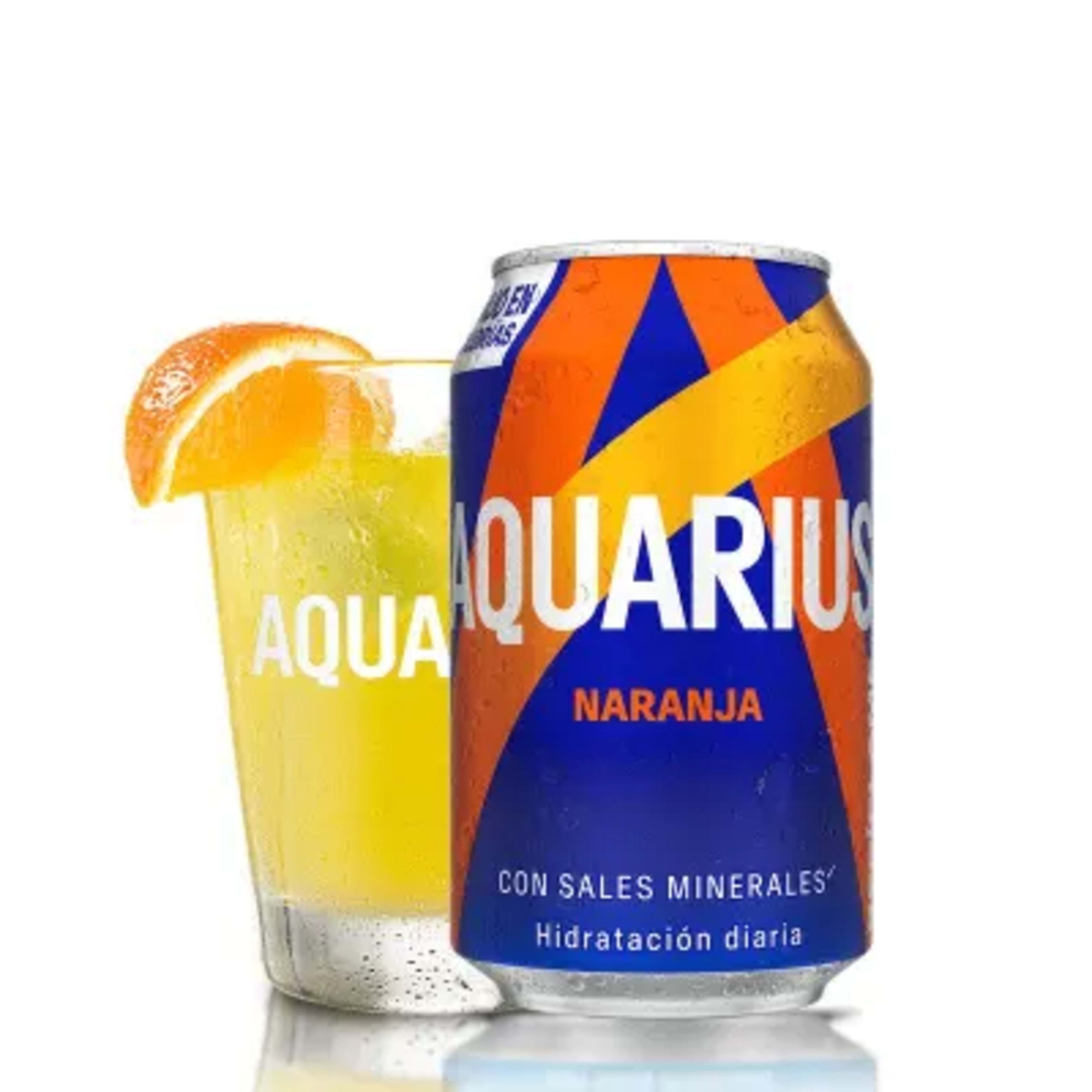 AQUARIUS NARANJA lata