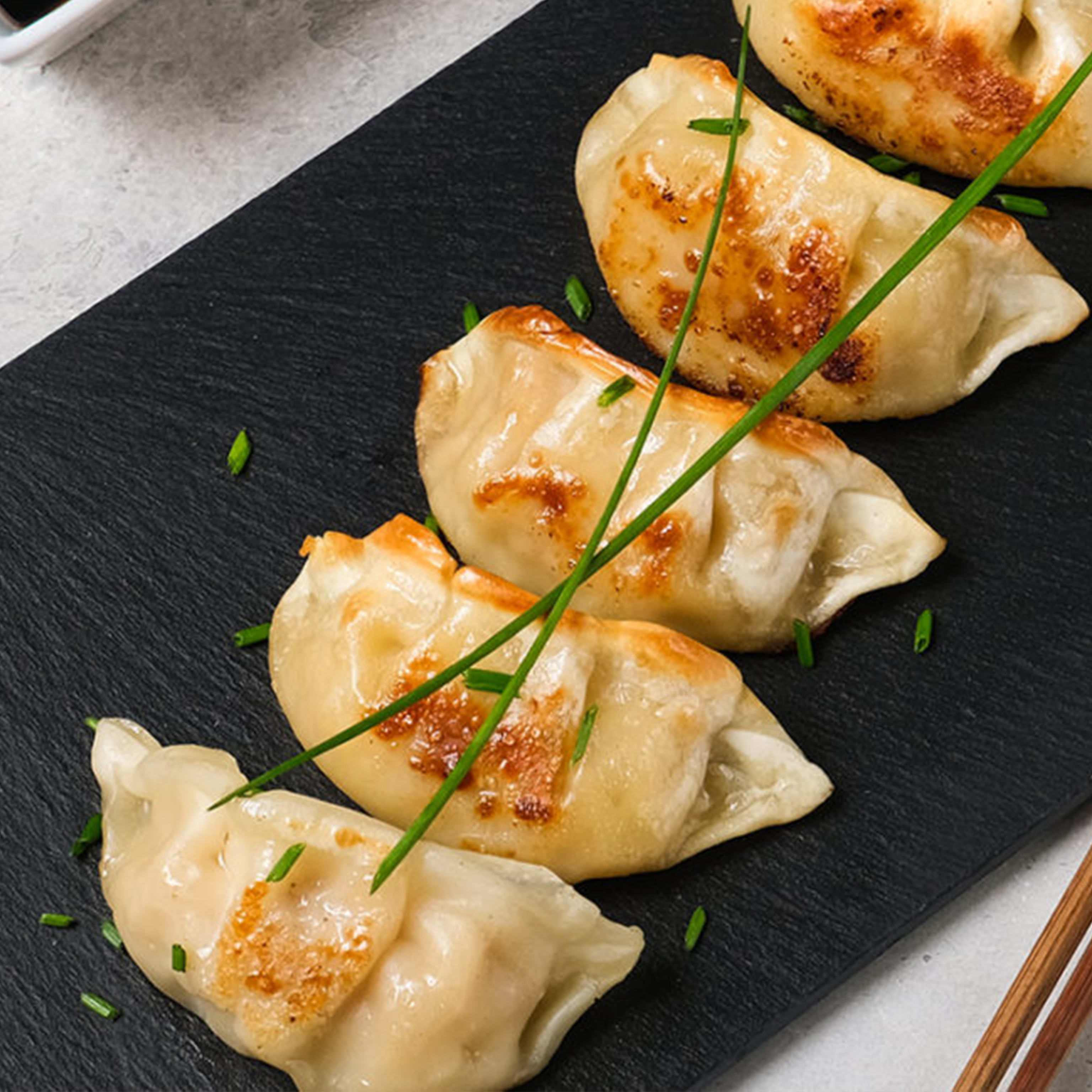GYOZAS DE LANGOSTINOS