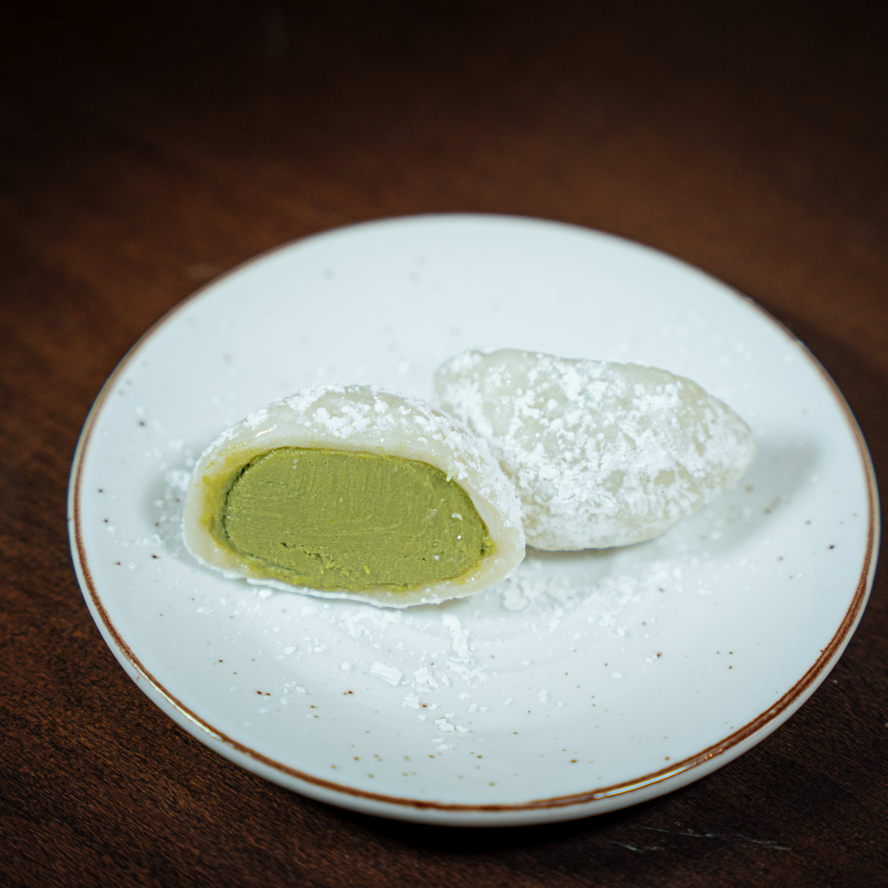 Mochi de té verd Matcha