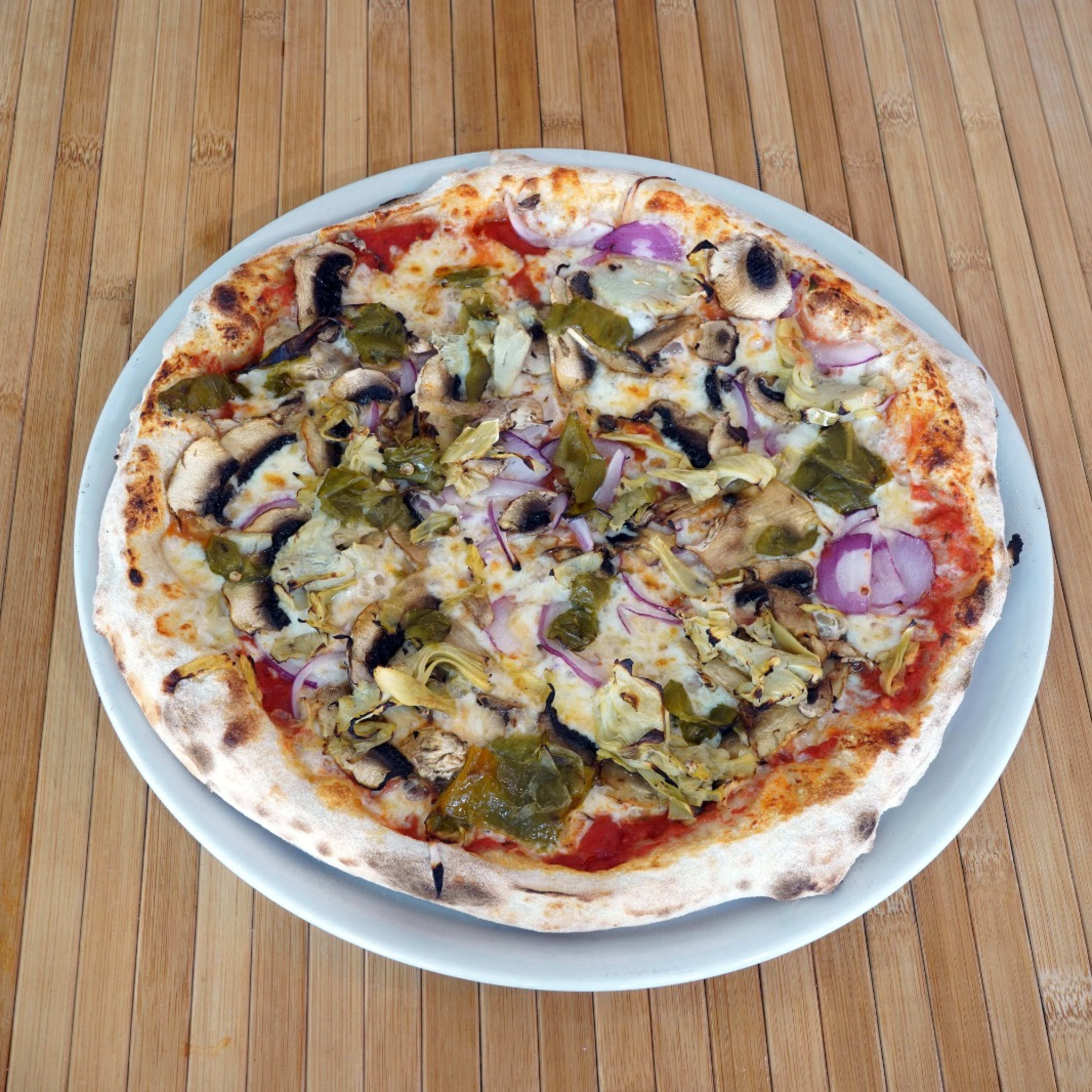 Pizza vegetariana individual