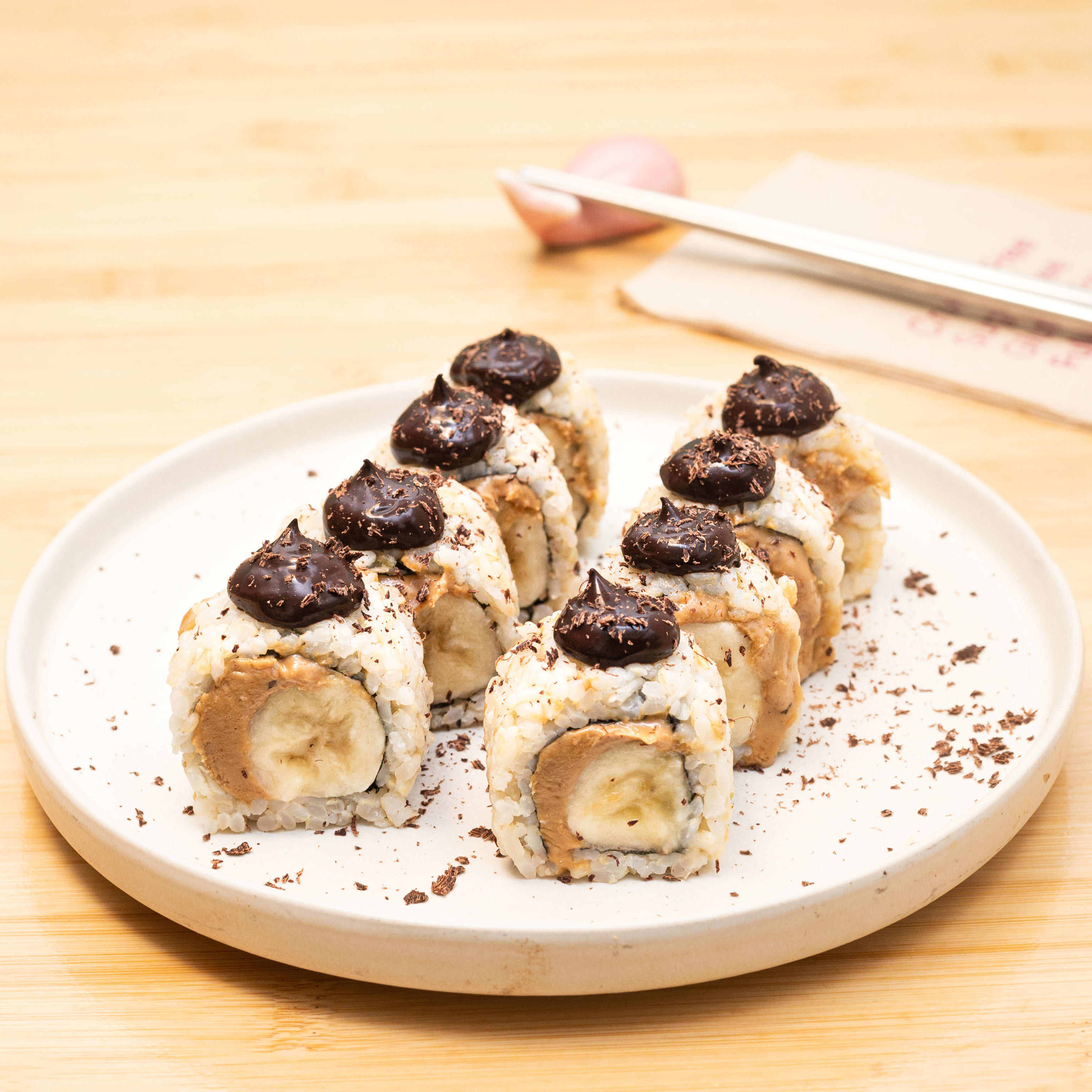 Uramaki Platacao (8 Piezas)