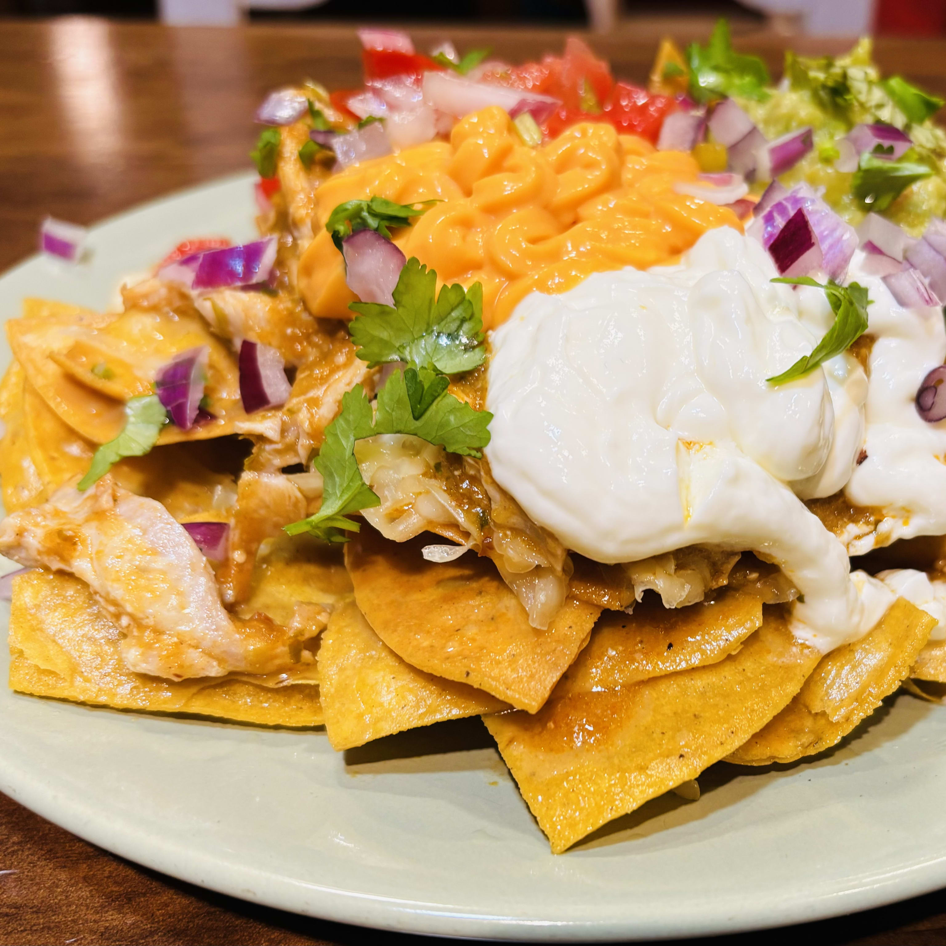Nachos nano caseros