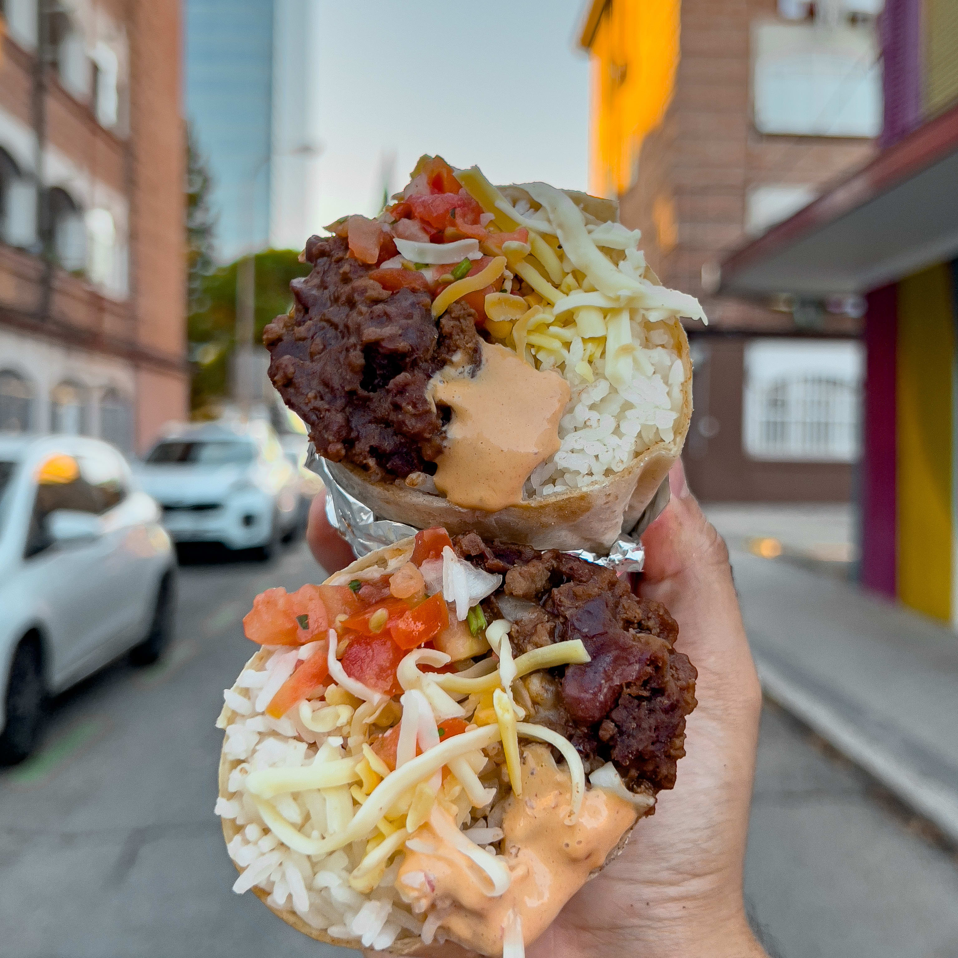 BURRITO CARNE PICADA