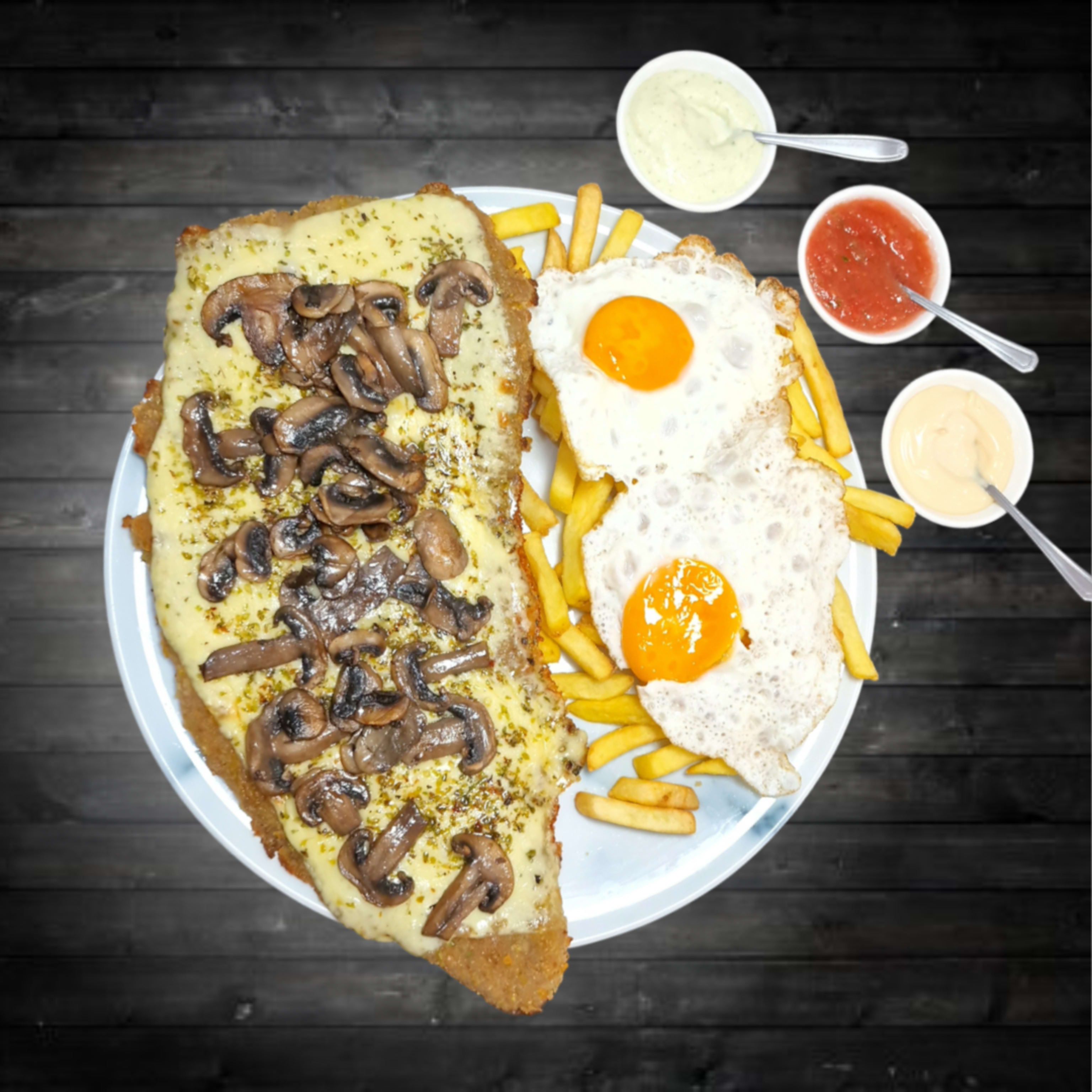 Milanesa al Champiñon