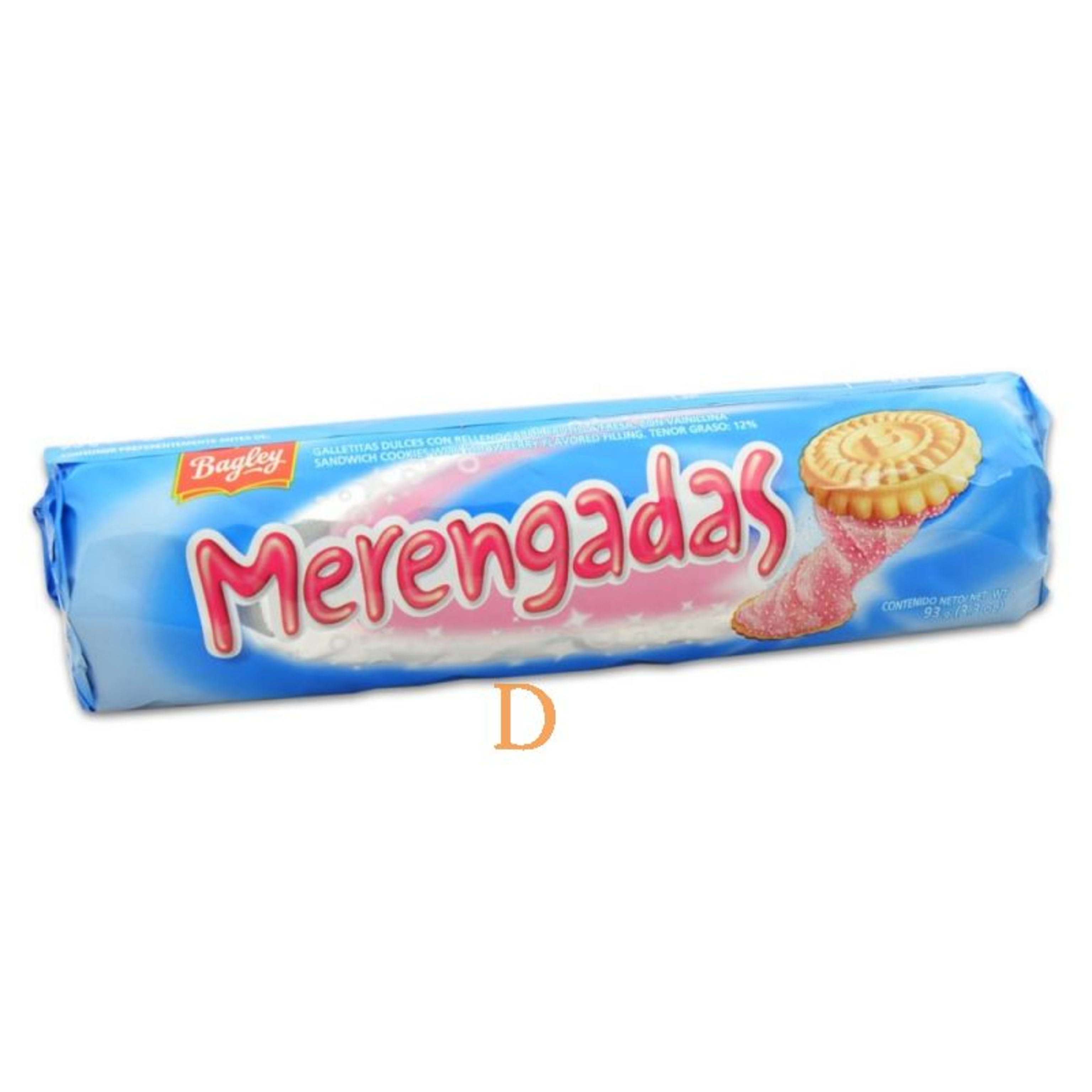 GALLETITAS Merengadas Fresa Bagley 93g