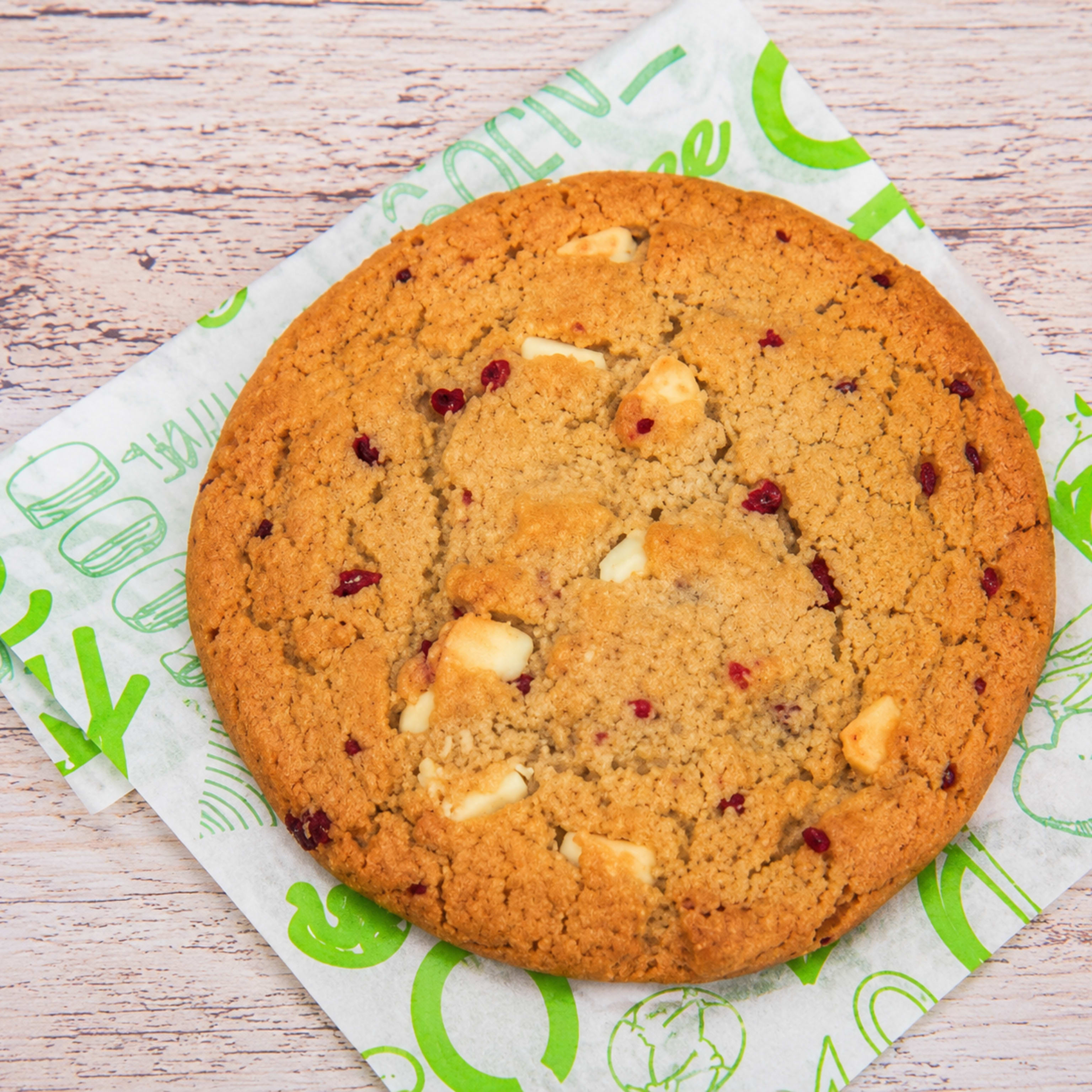 COOKIE chocolate blanco y rasberry