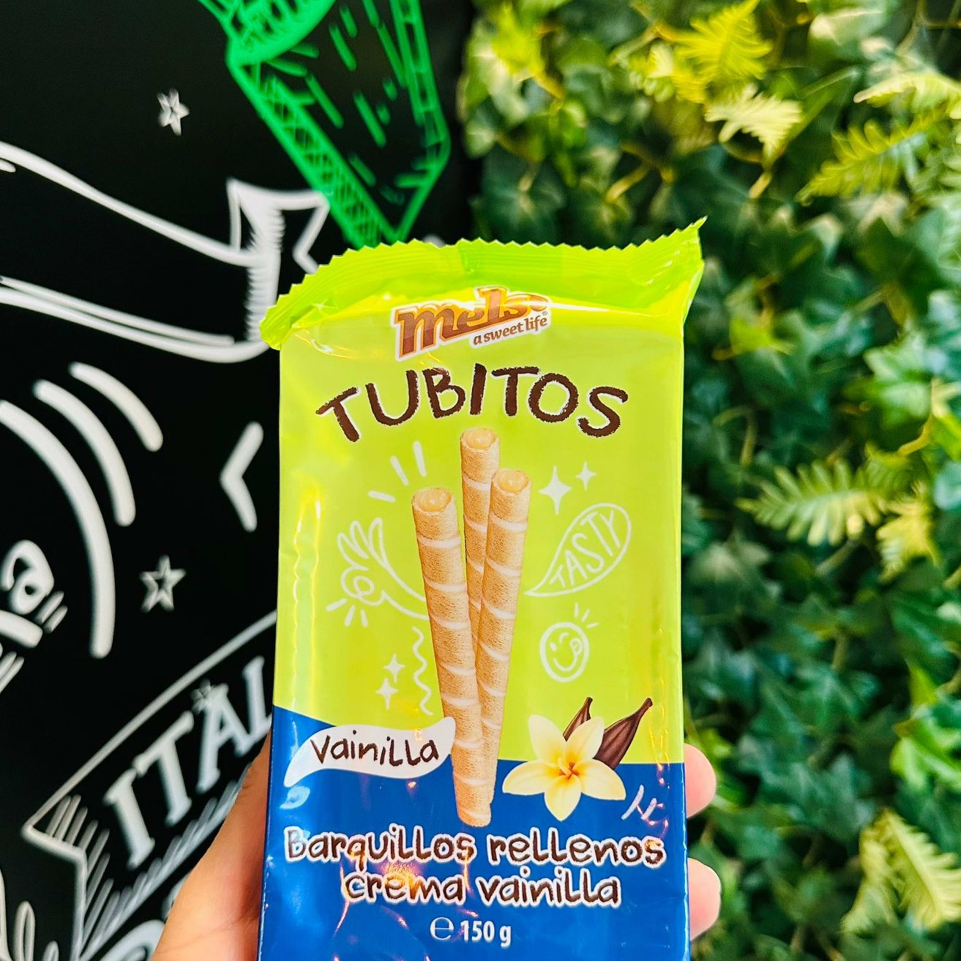 TUBITOS WAFER DE VAINILLA