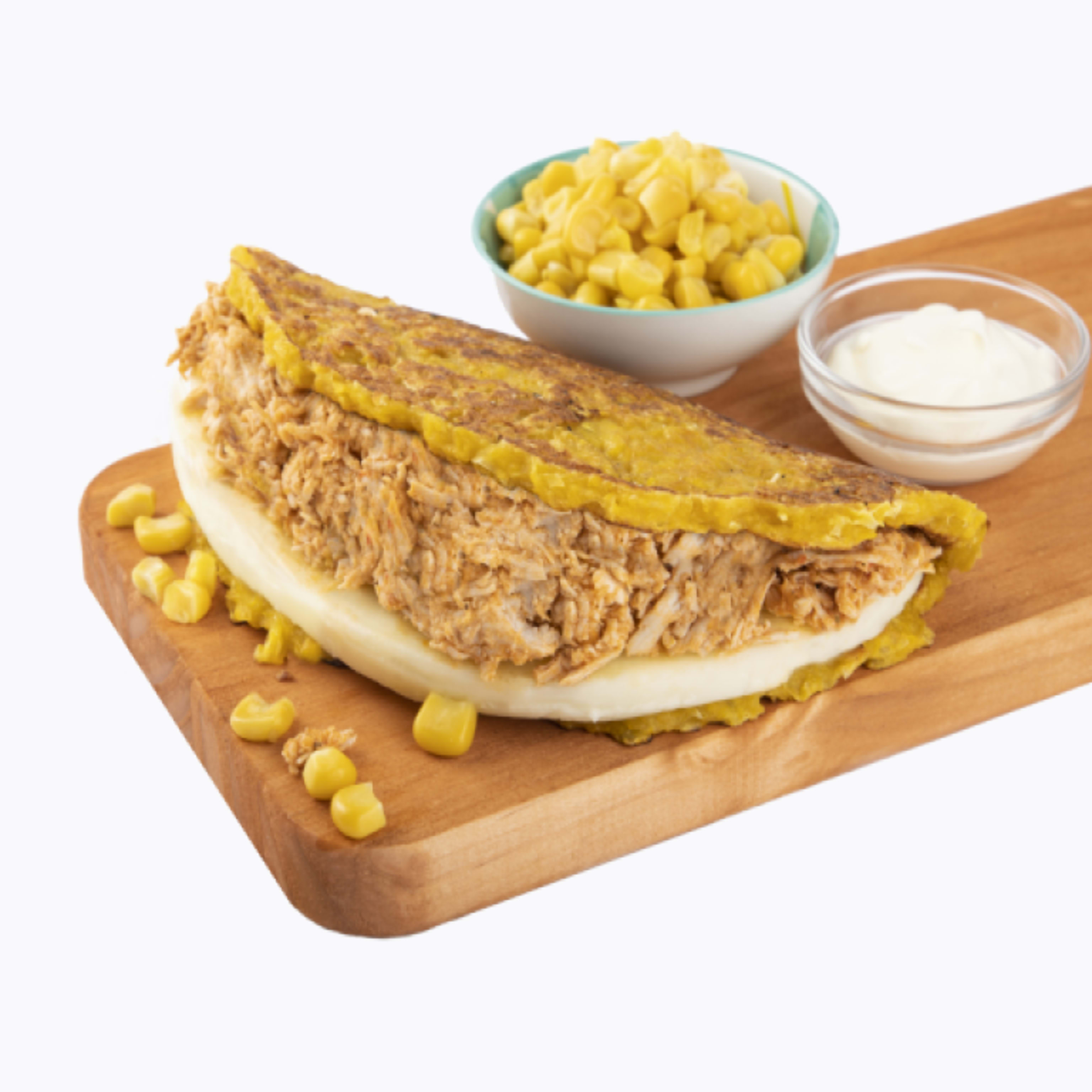 Cachapa con Queso Delux