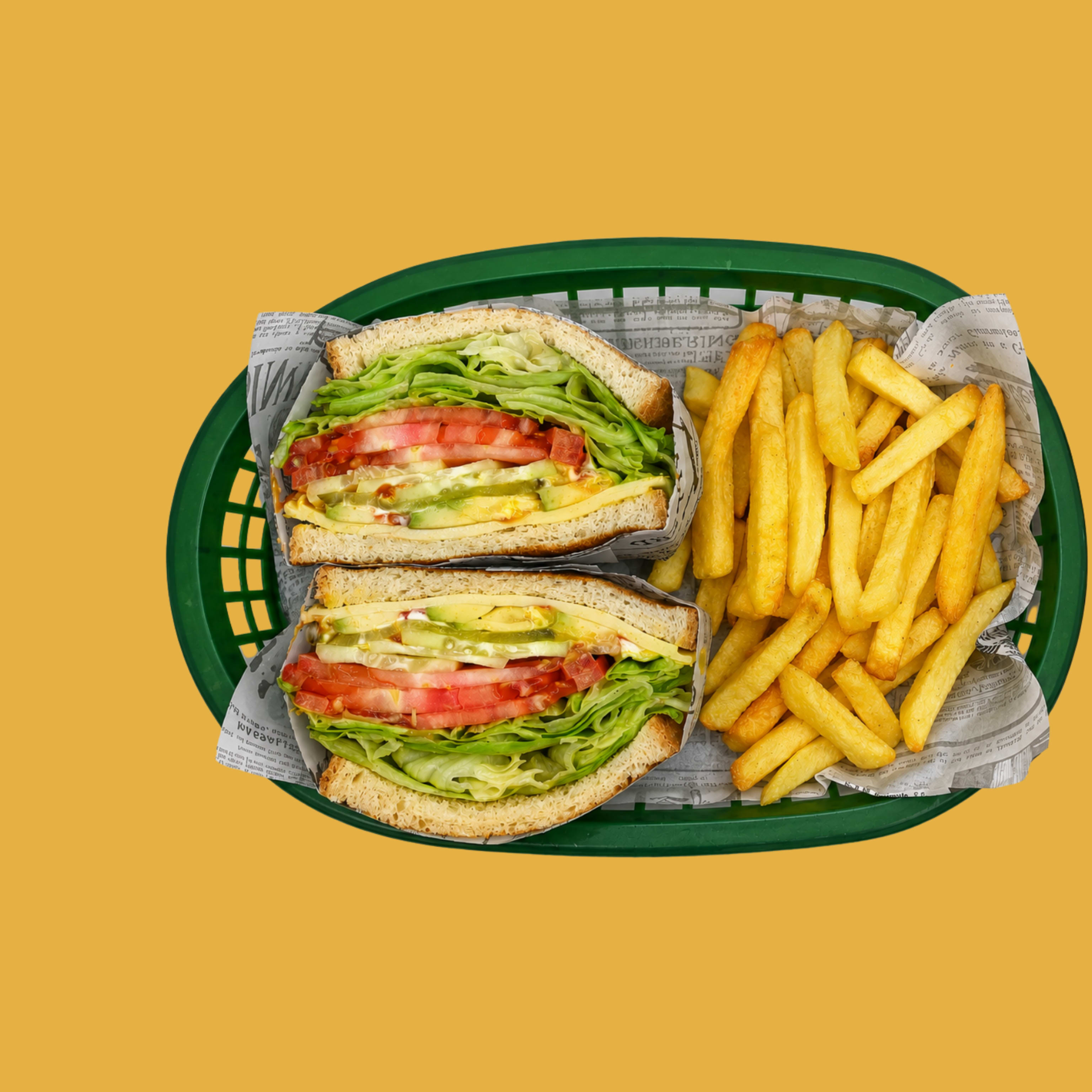 Combo Sándwich Vegetariano