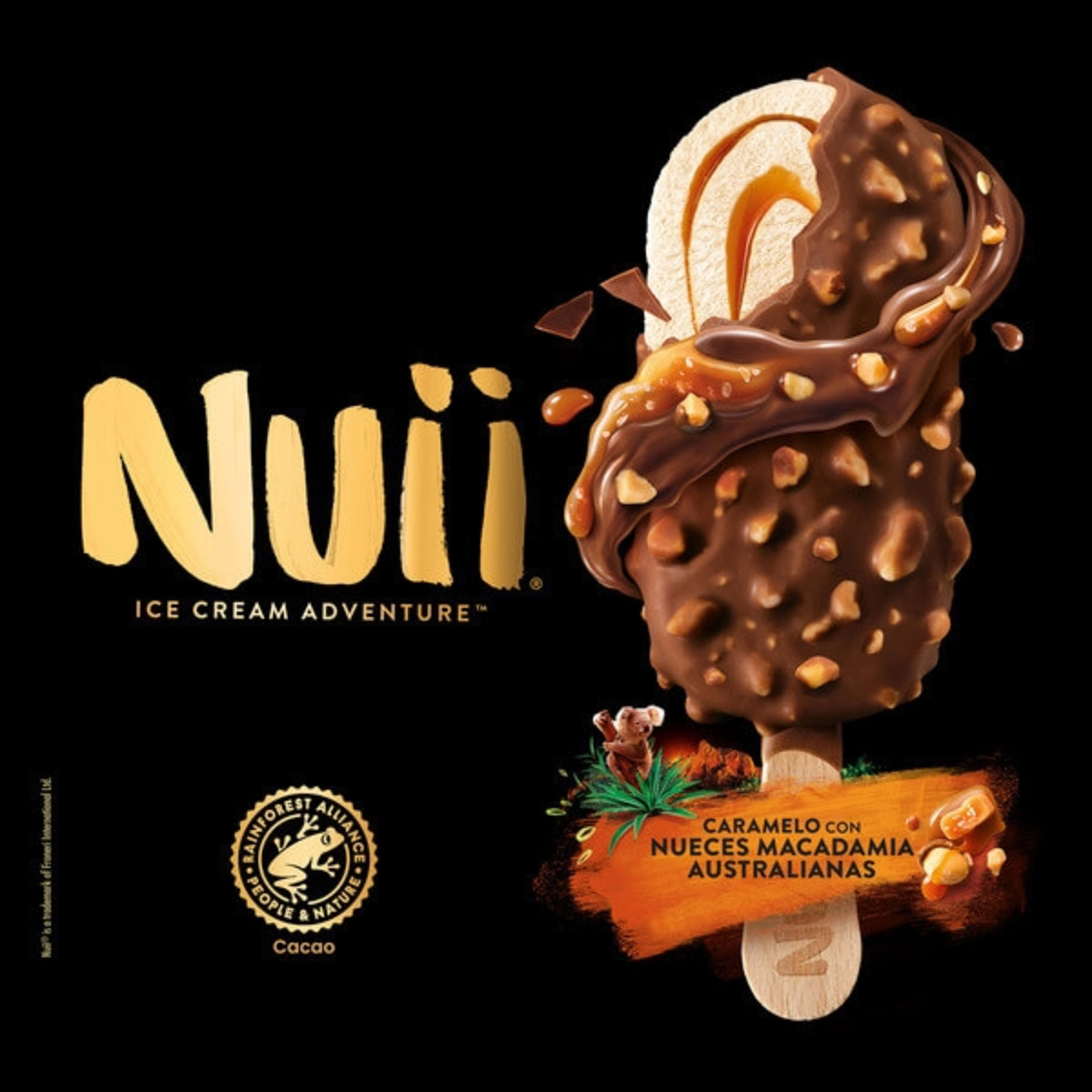 HELADO CARAMELO CON NUECES MACADAMIA