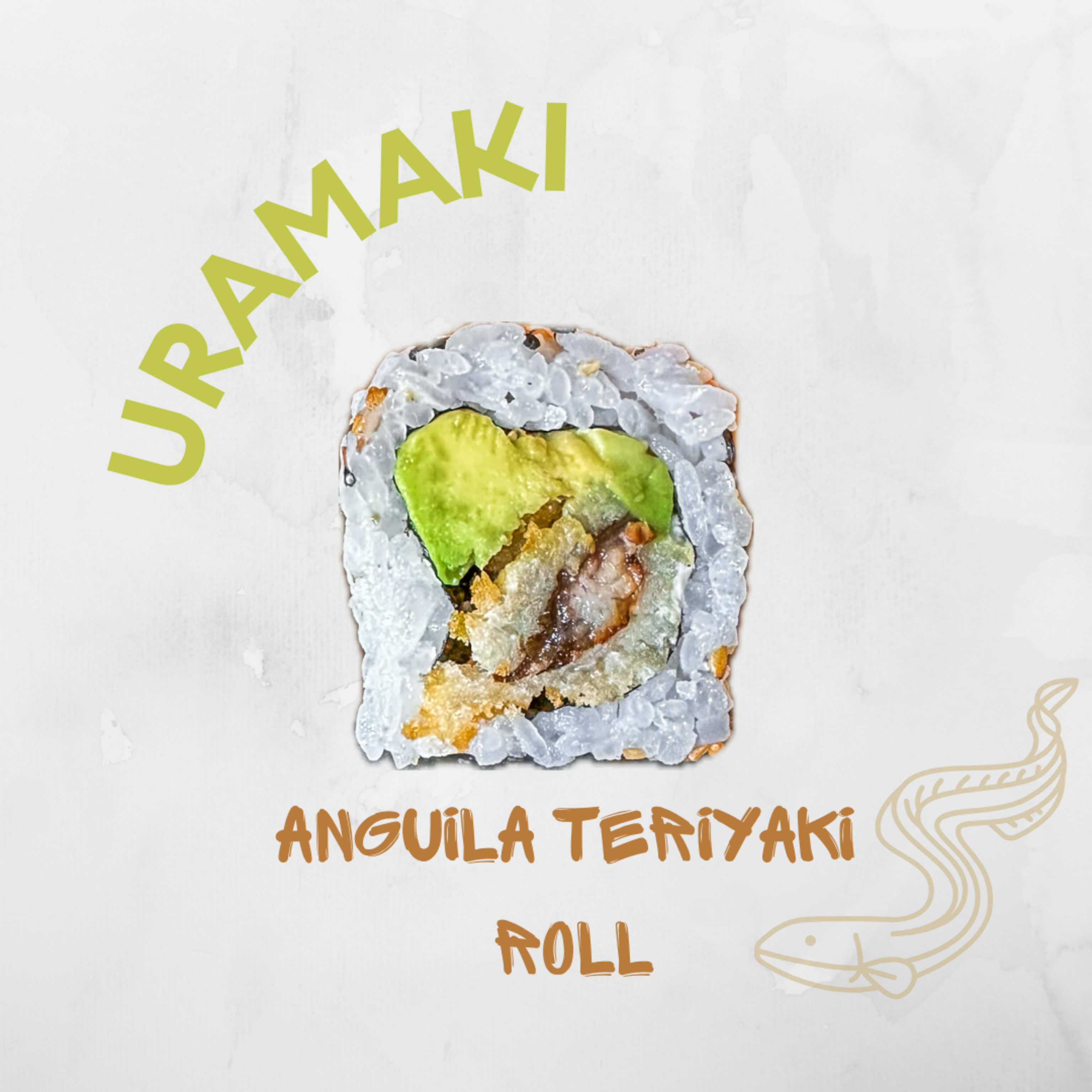 ANGUILA TERIYAKI ROLL