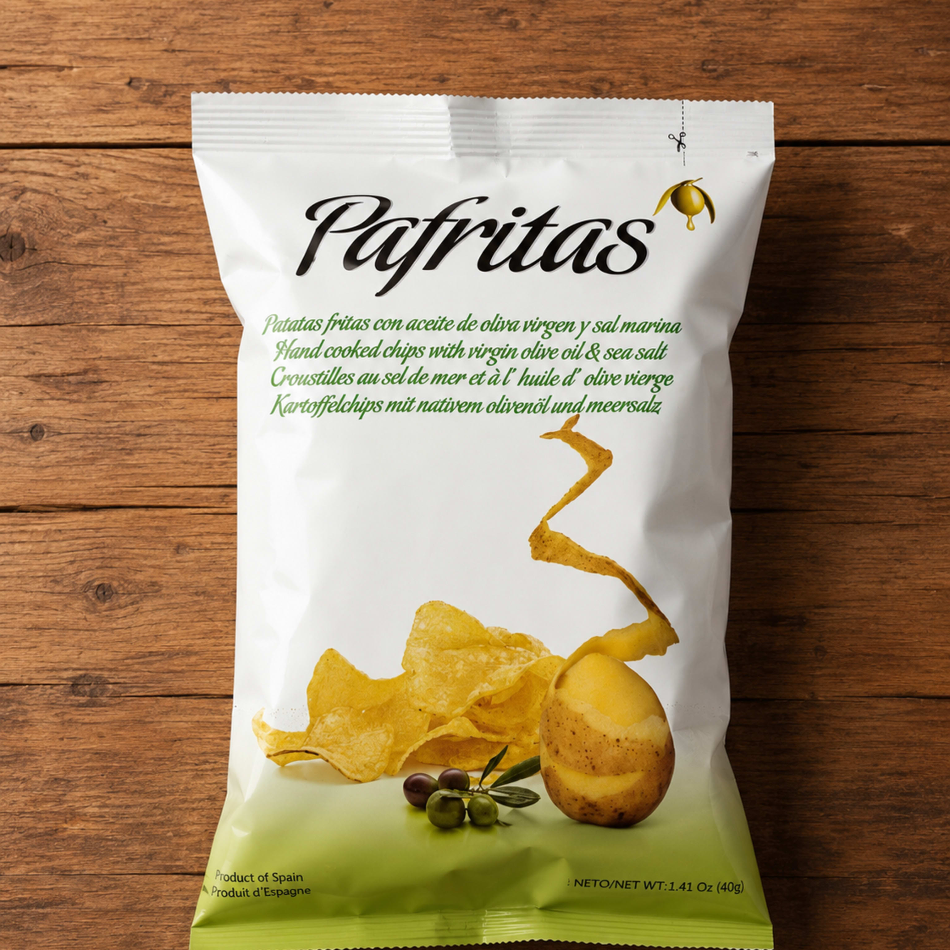 Bolsa De Patatas Sal Marina (40 G.)
