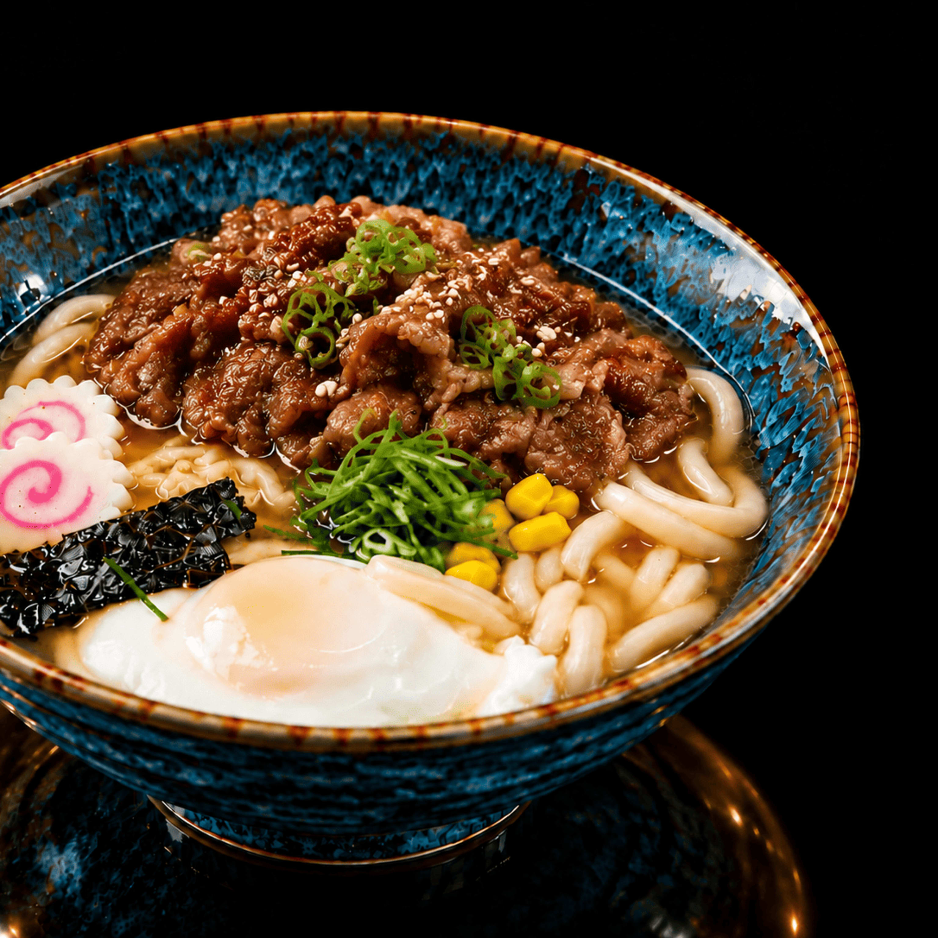 Udon con manzo 