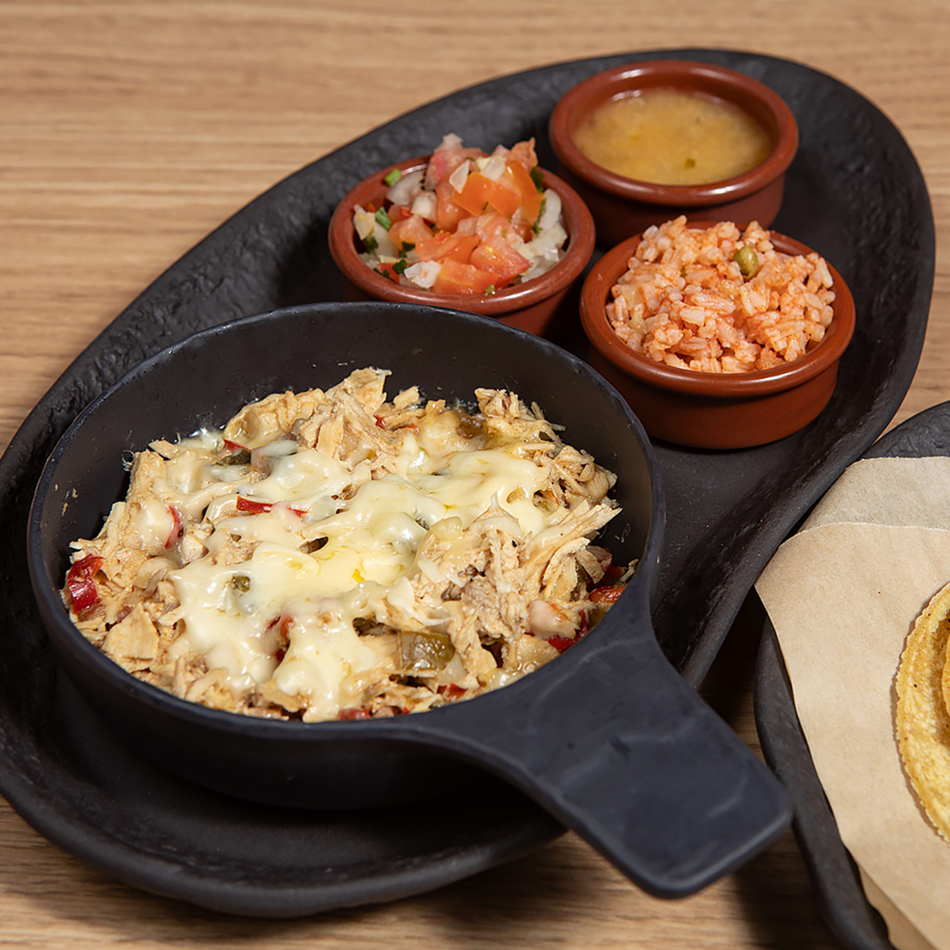Cazuela Alambre de pollo