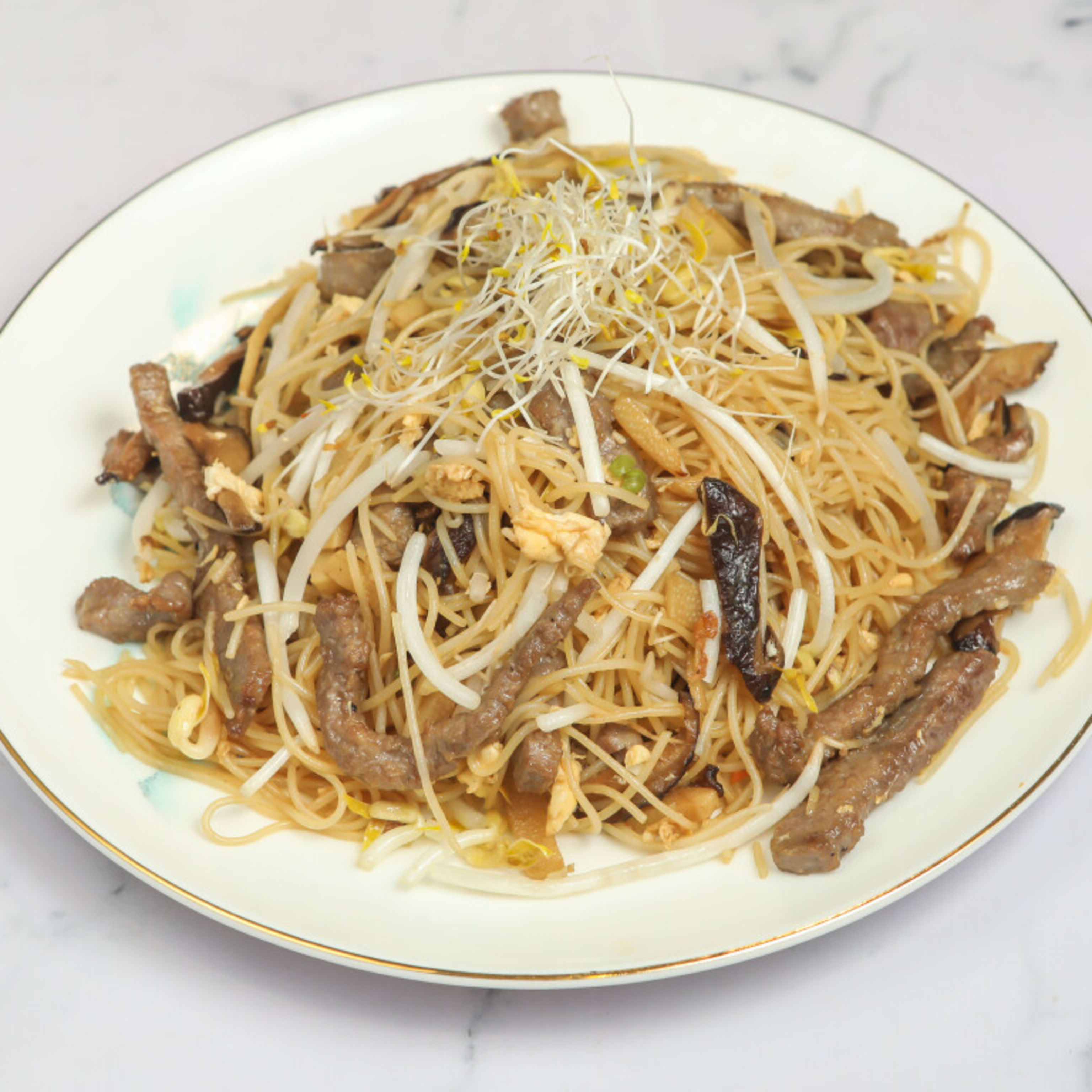 Fideos de Arroz con Ternera Añojo