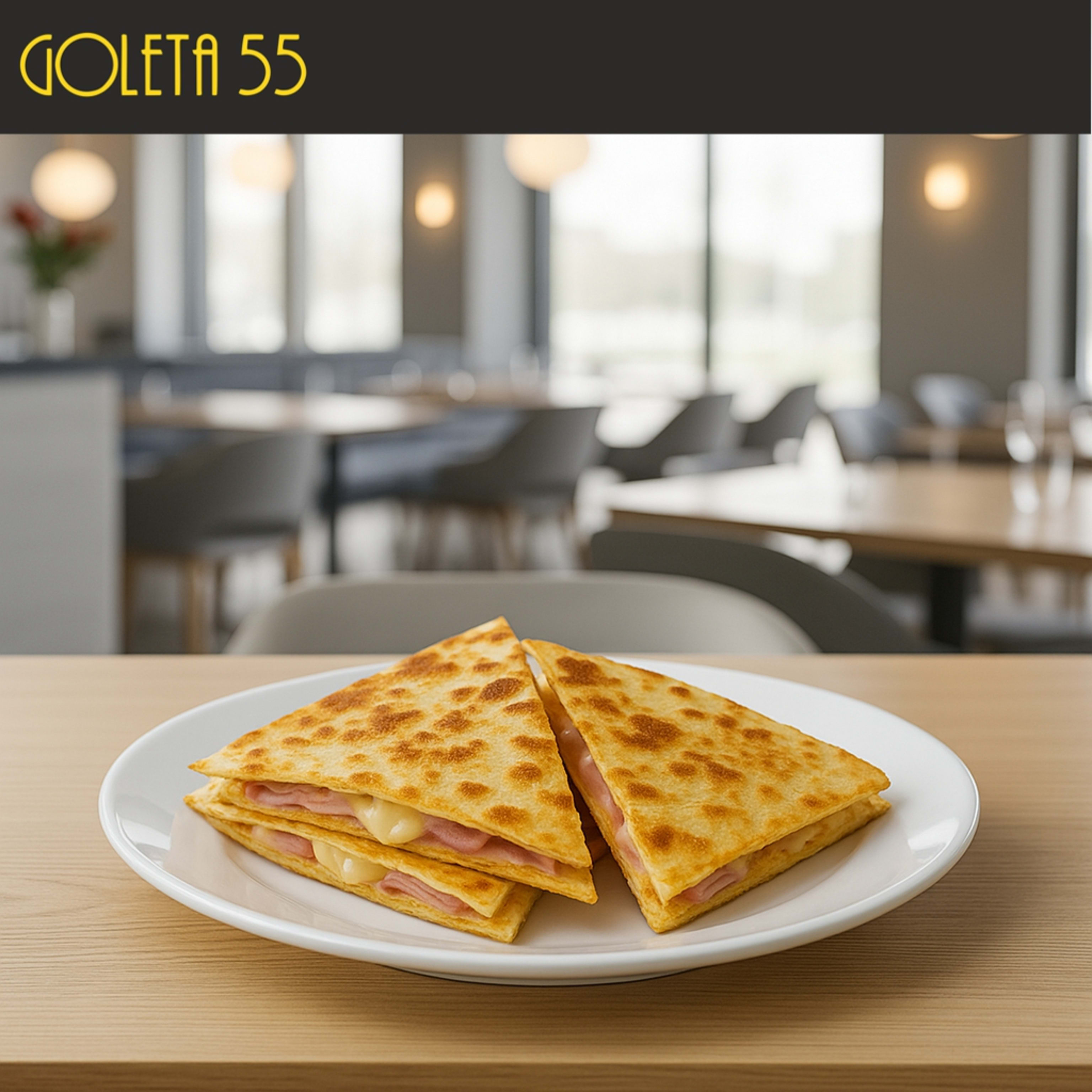 QUESADILLA De Jamón York y Queso