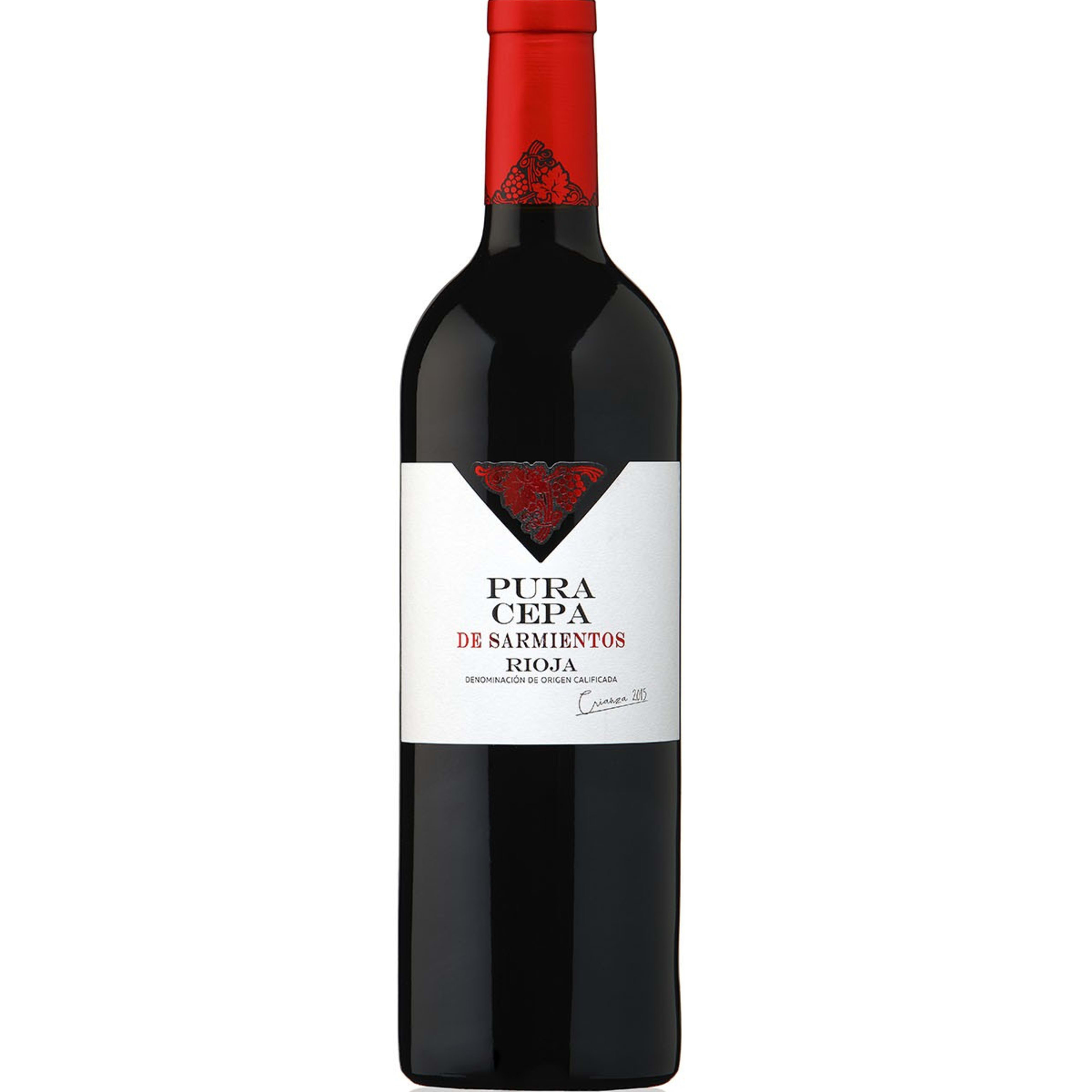 BOTELLA VINO RIOJA PURA CEPA/ HACIENDA ARTE