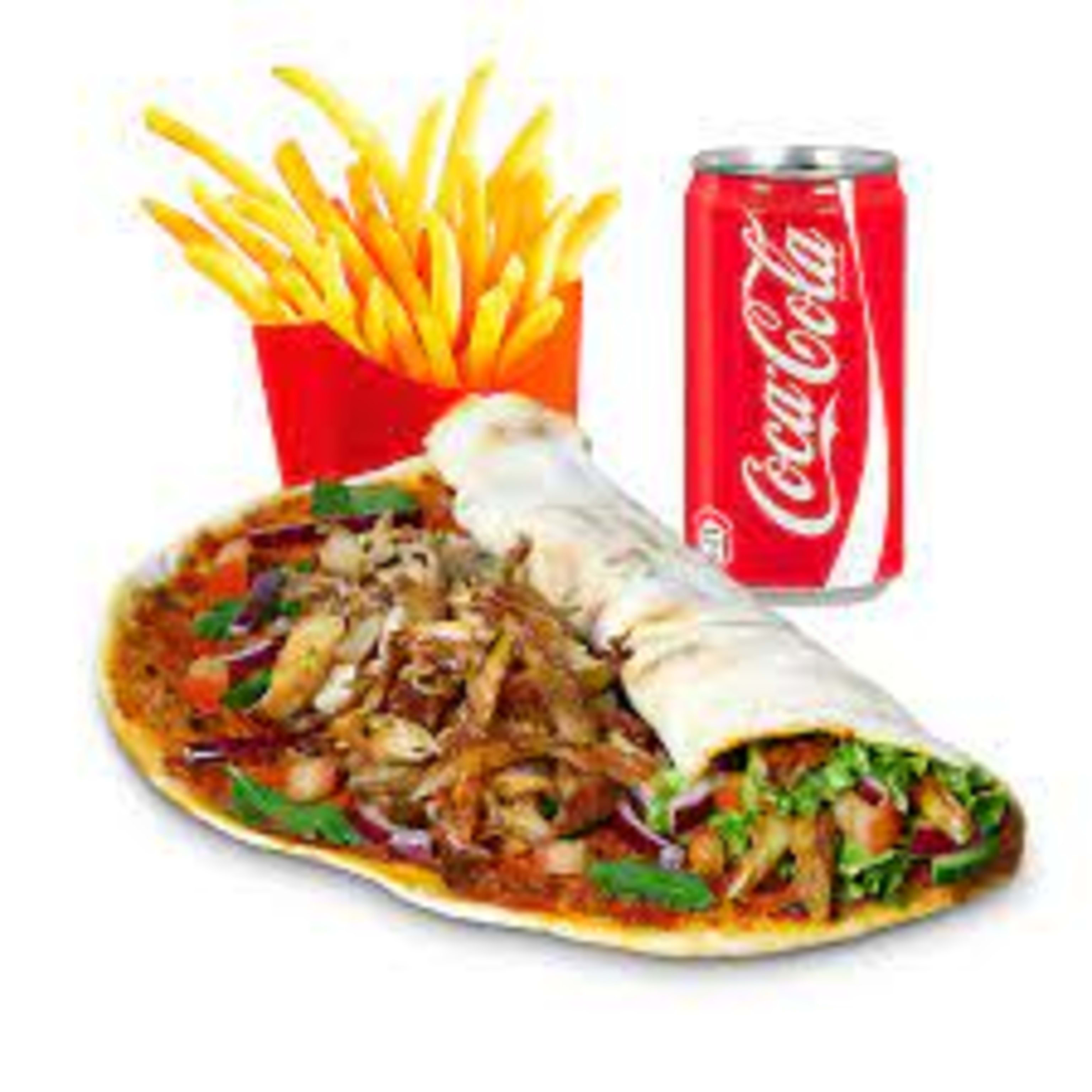 MENU LAHMACUN + PATATAS + BEBIDA