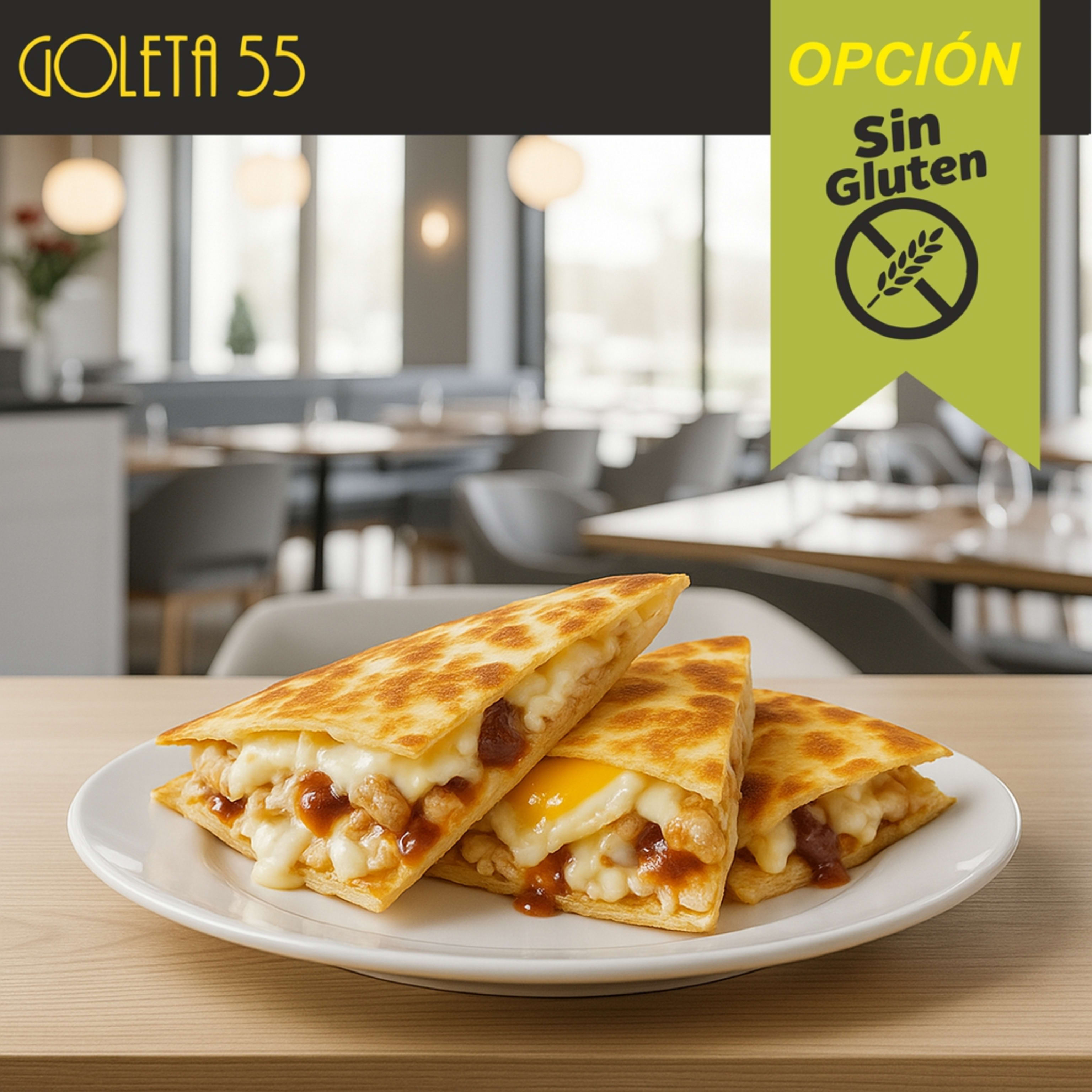 1/2 QUESADILLA GOLETA S/G
