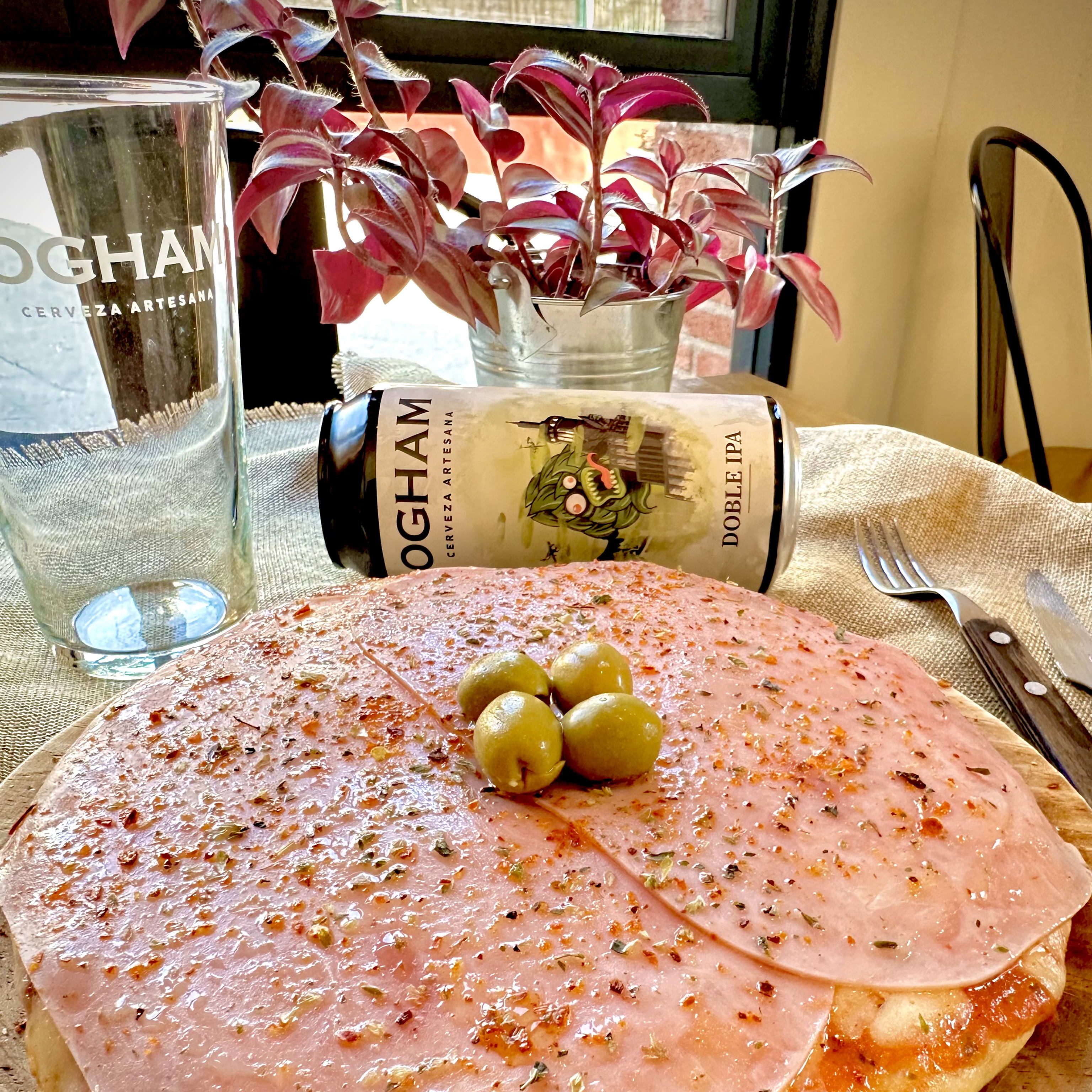 Pizza de Jamón