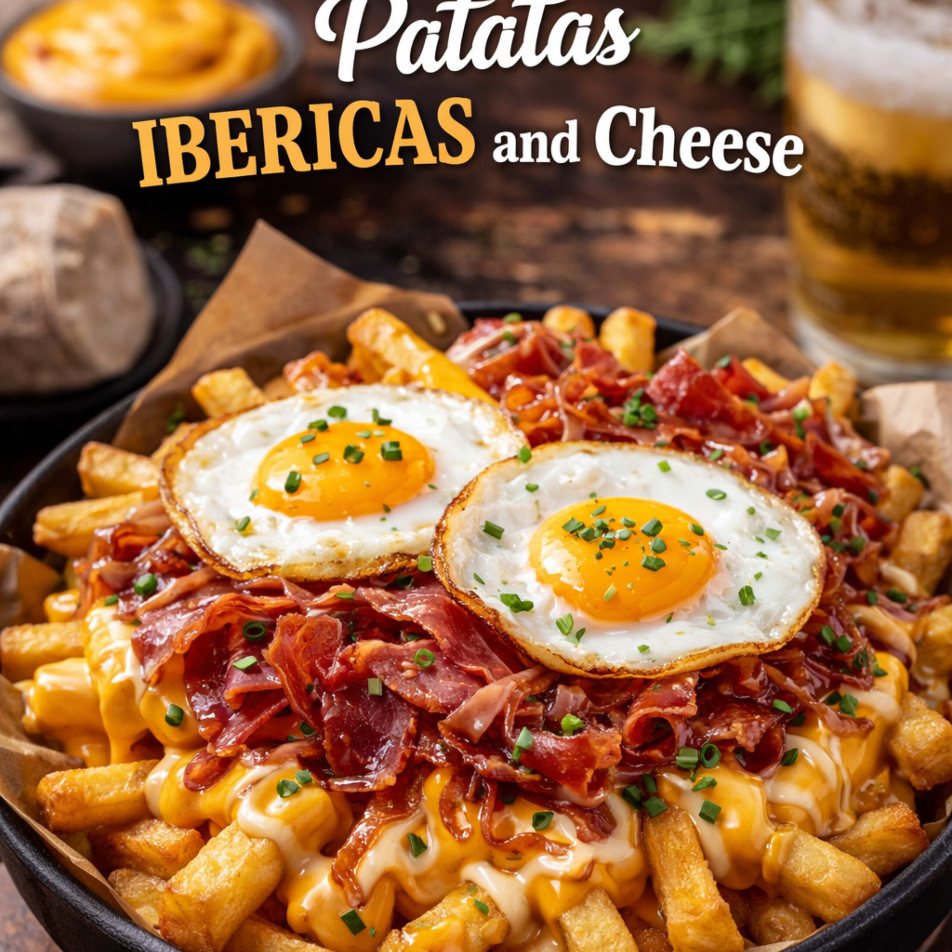 Patatas Ibericas and Cheese.