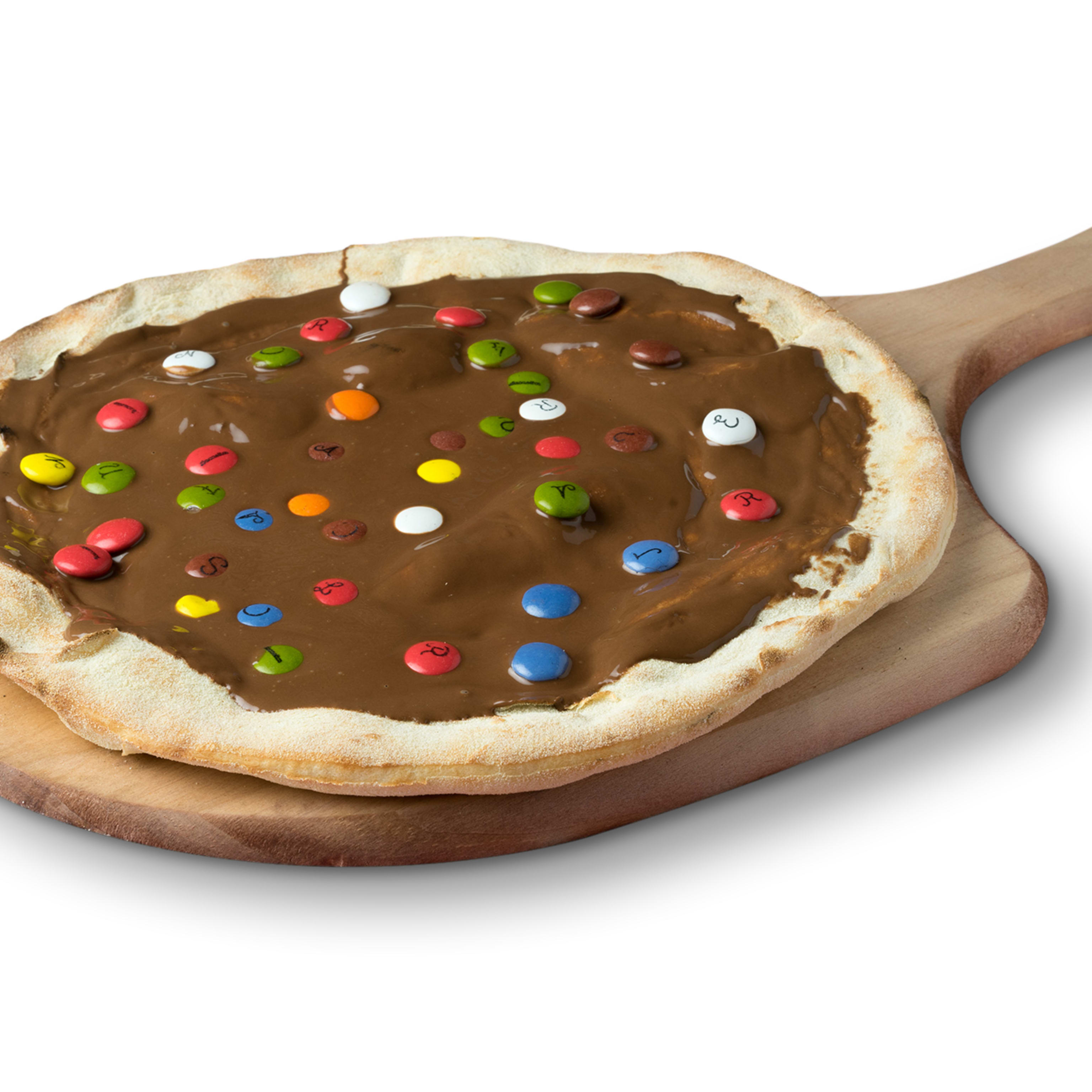 Pizza de chocolate