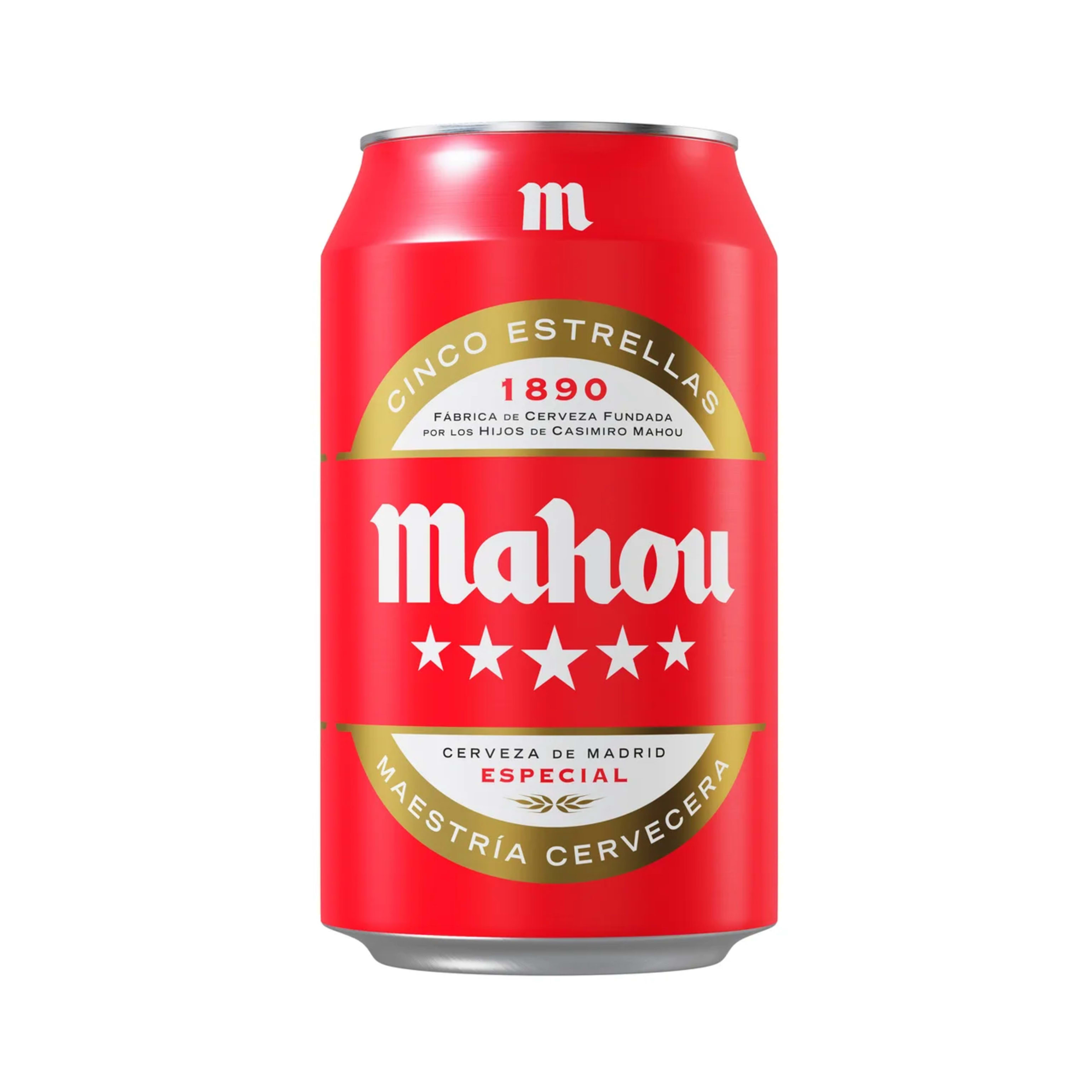 Cerveza Mahou 5 Estrellas