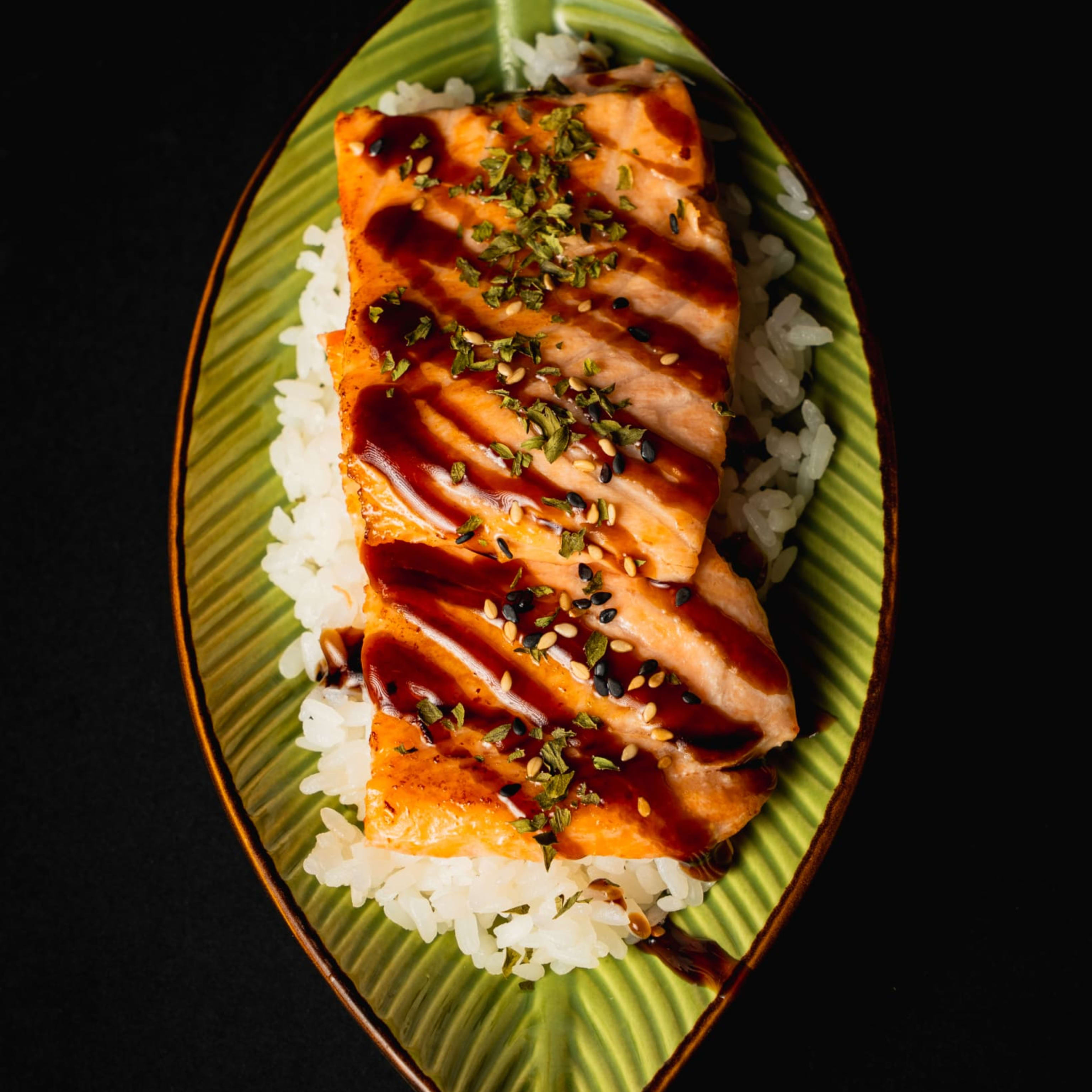 Teriyaki Salmón