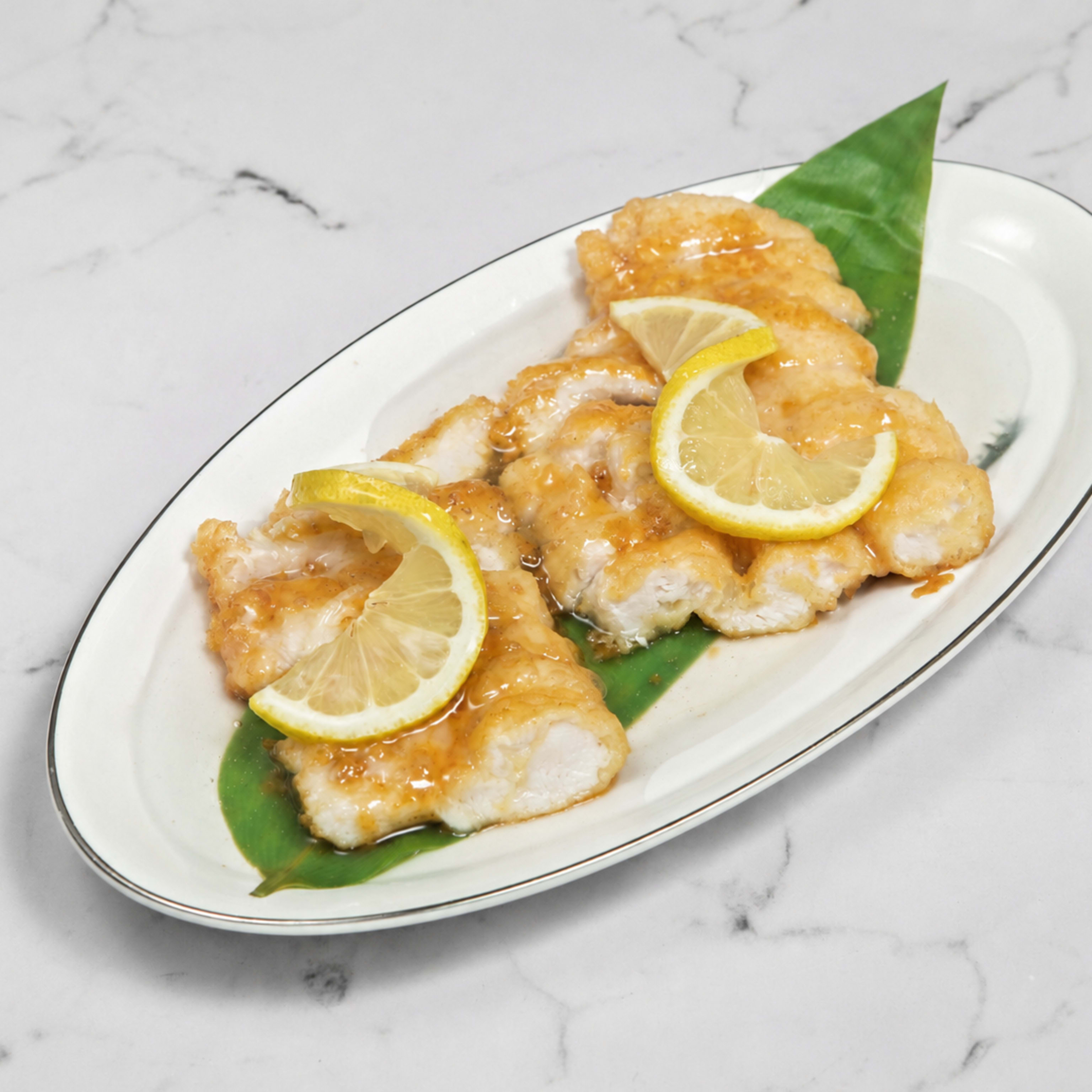 Pollo Frito al Limón Sin Gluten