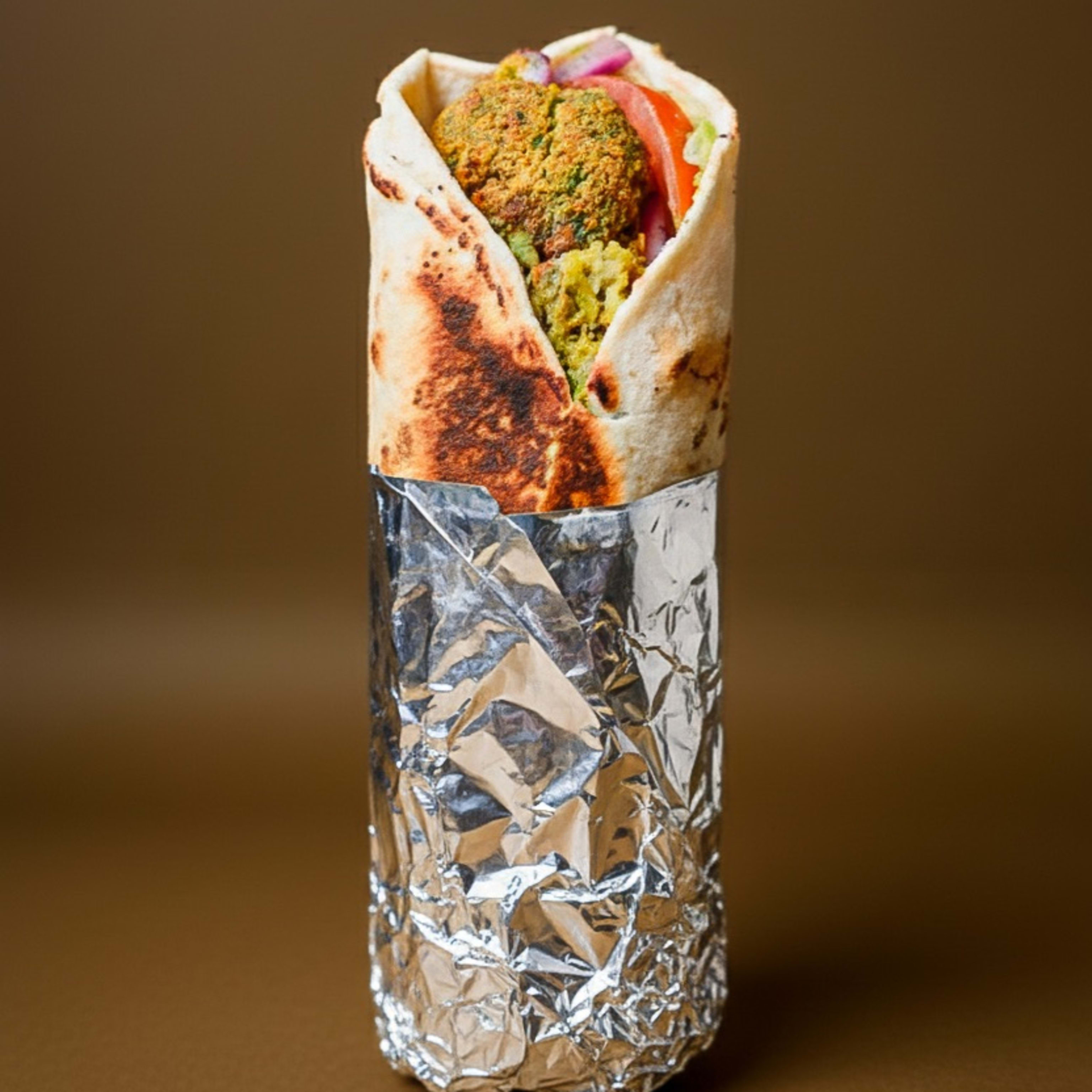 Envoltura de Falafel