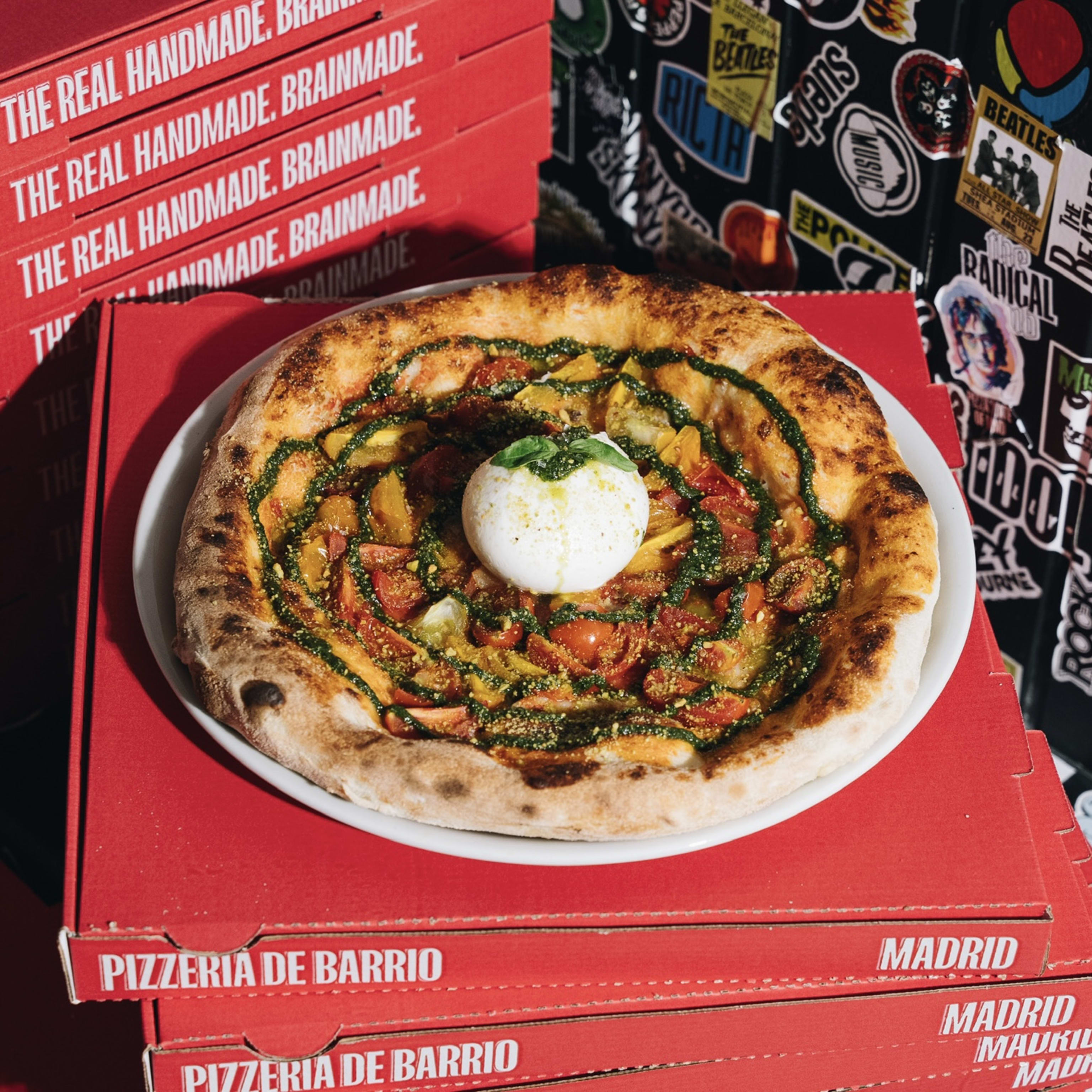 Pizza Twister (Vegetariana)