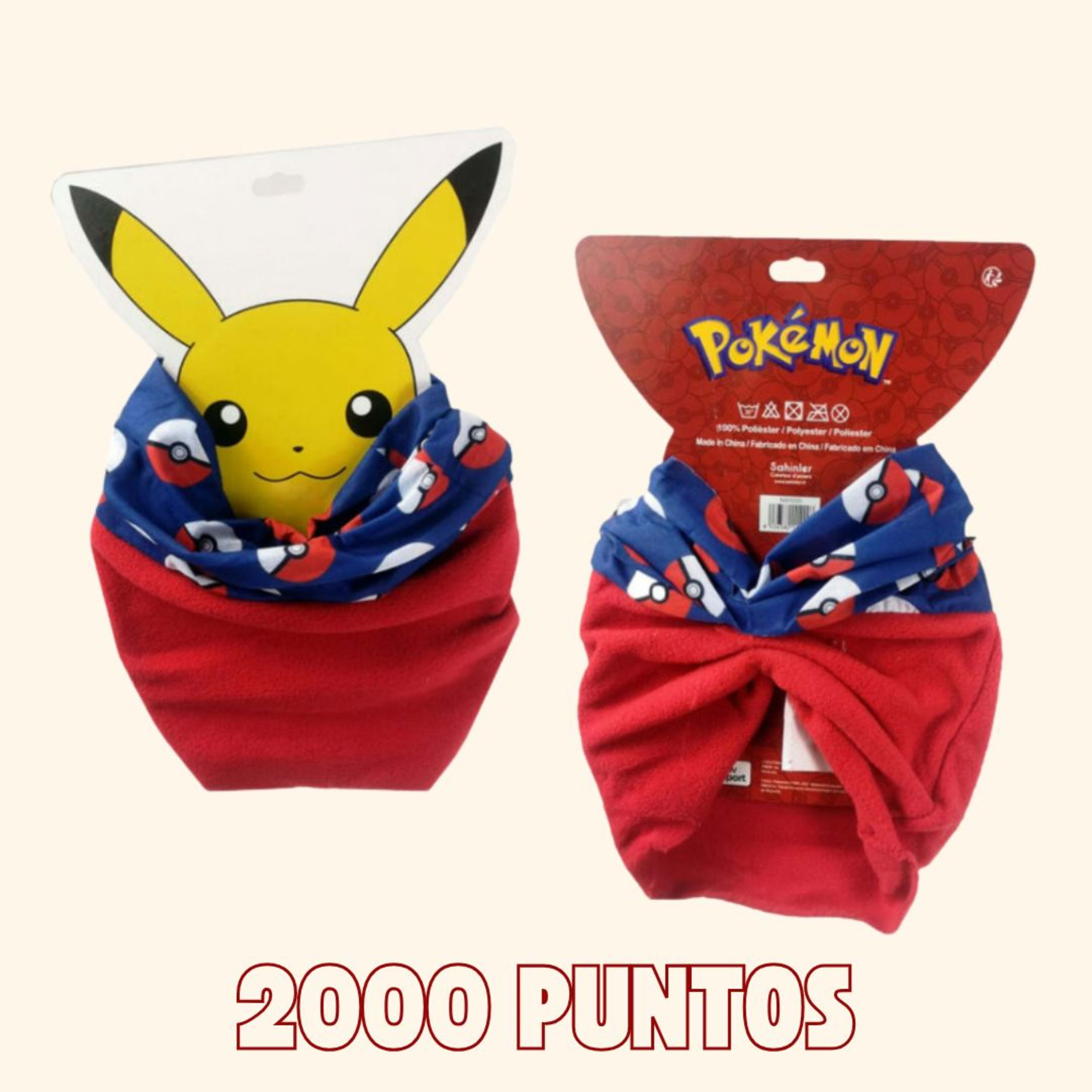 Braga cuello Pokeball