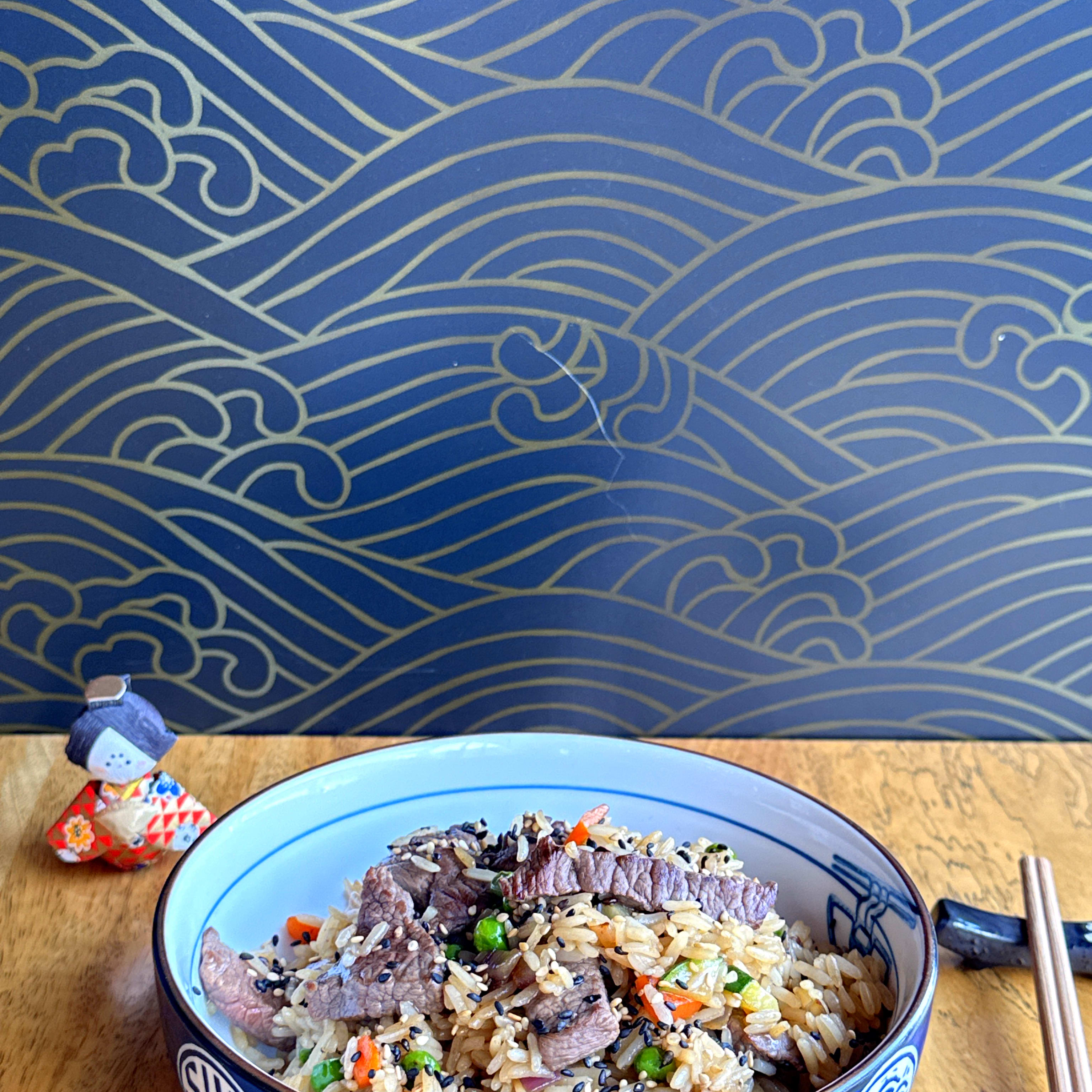 Arroz Yakimeshi Langostinos